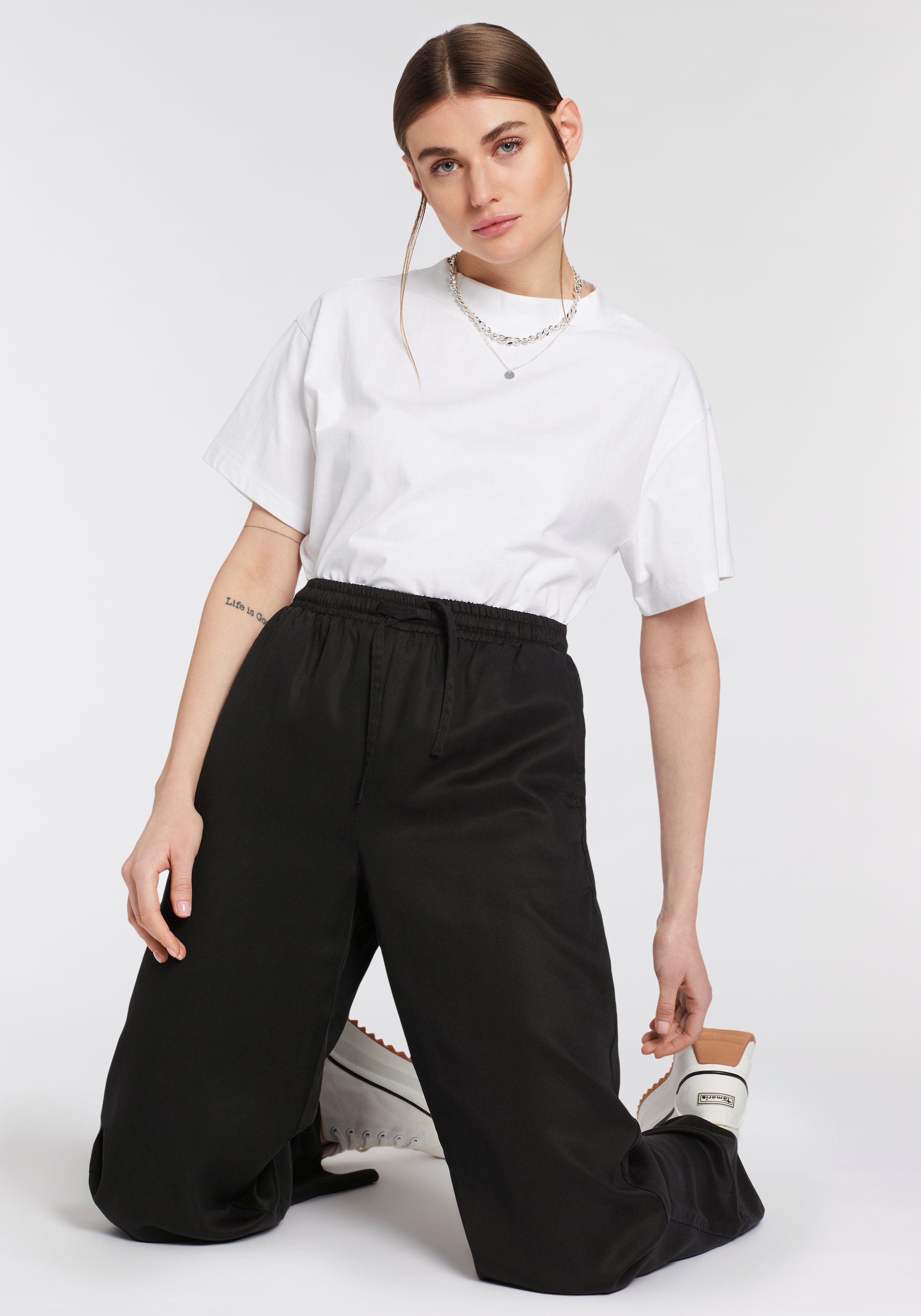 OTTO products Marlene-broek Circular Collection met casual bindkoord