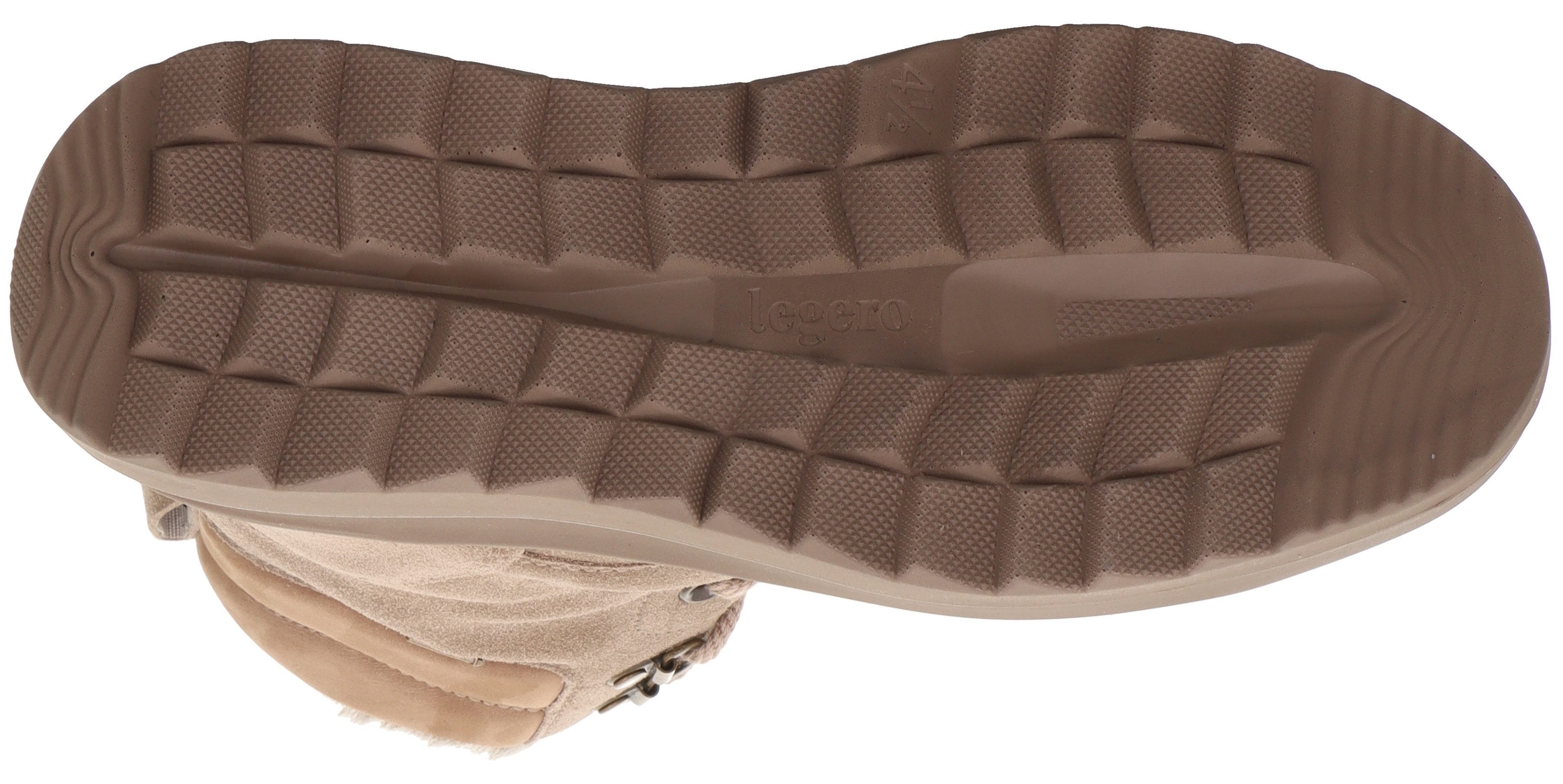 Legero Winterlaarzen DREAMER Wedge boots, winterlaarzen, veterschoenen met subtiele sleehak