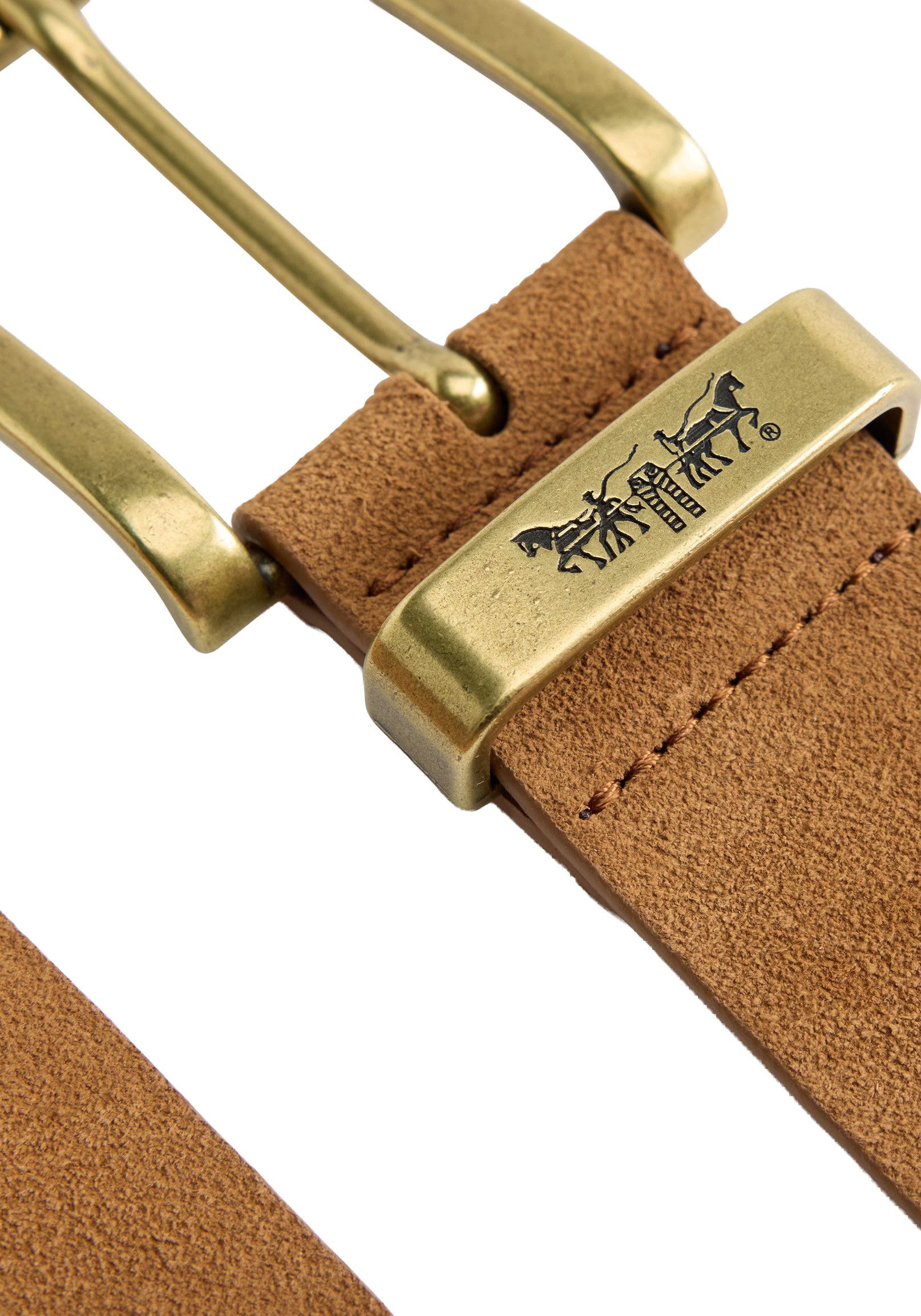 Levi's® Leren riem METAL TWO HORSE KEEPER BELT