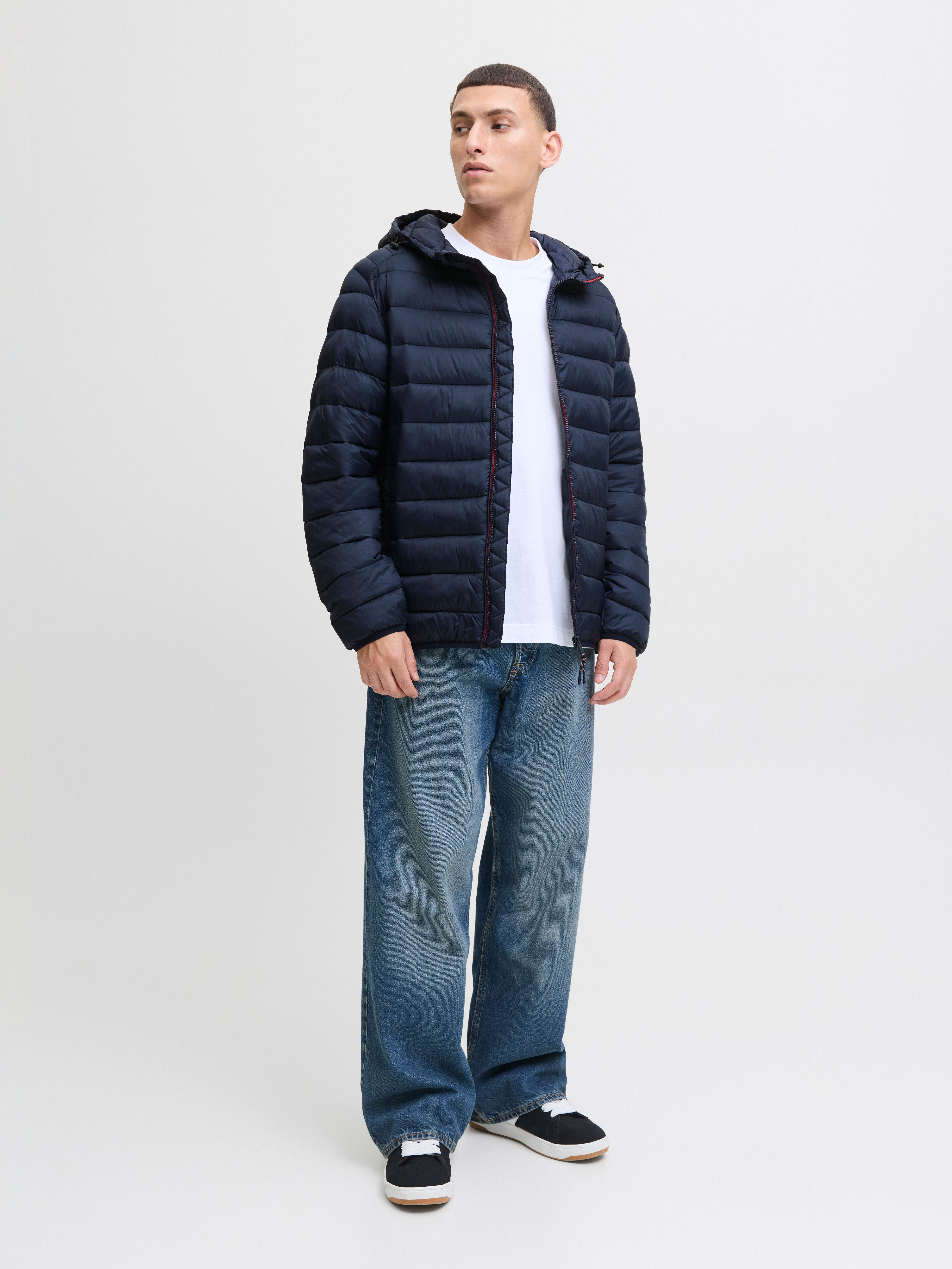 Jack & Jones Gewatteerde jas JJEBRADLEY LIGHT PUFFER HOOD NOOS