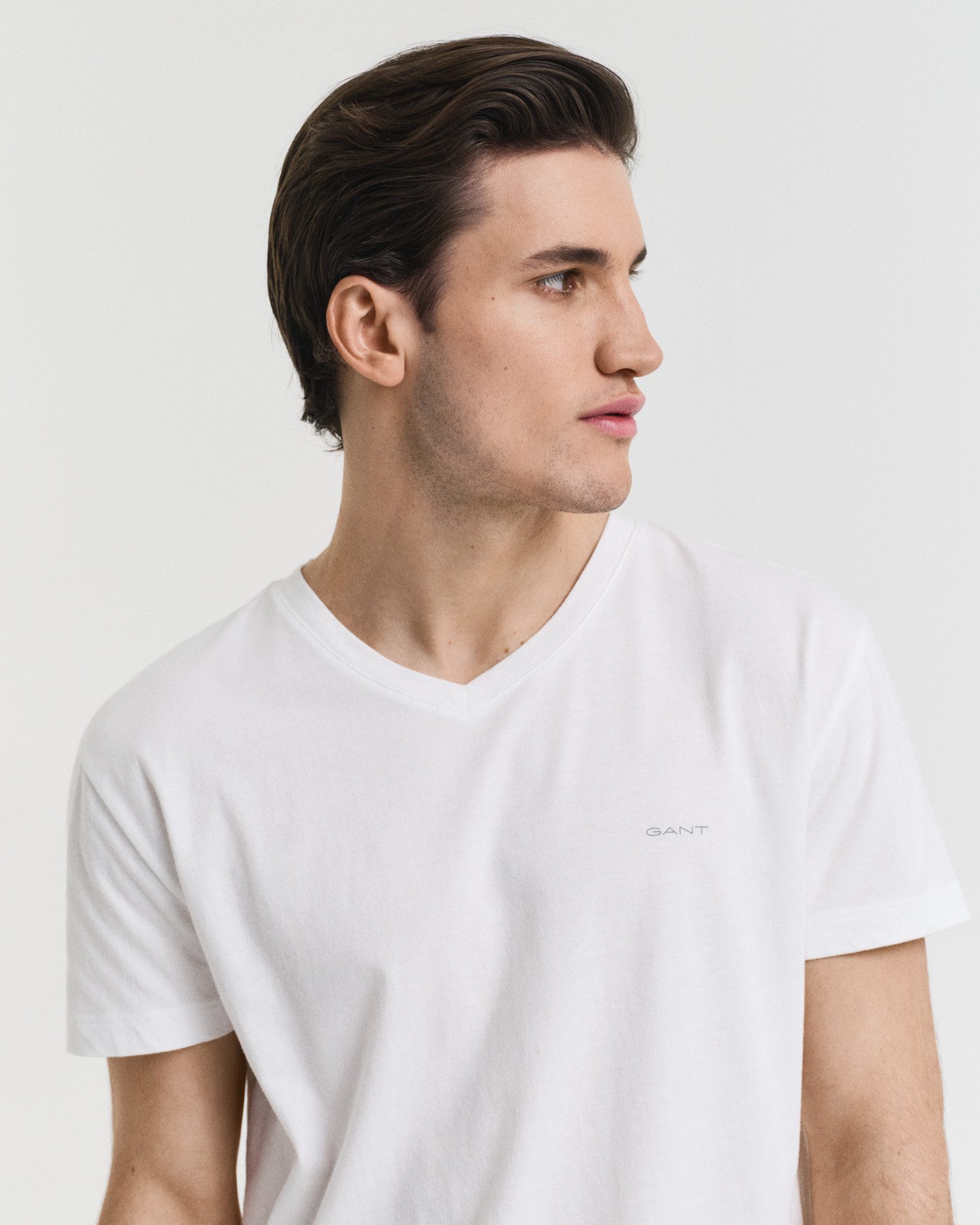 Gant Shirt met korte mouwen V-NECK T-SHIRT 2-PACK