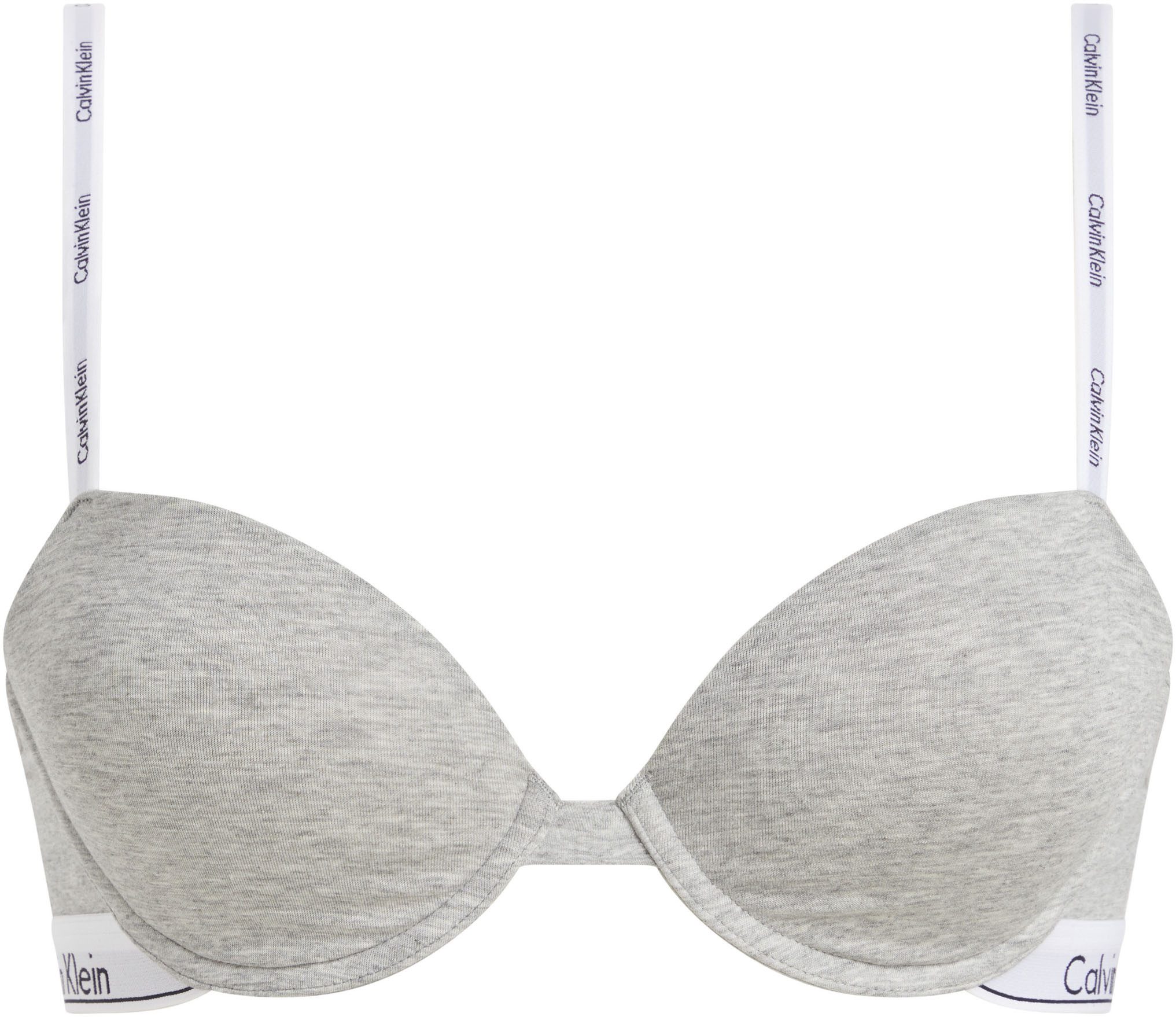 Calvin Klein Beugel-bh LIGHTLY LINED DEMI met logo-opdruk op de band