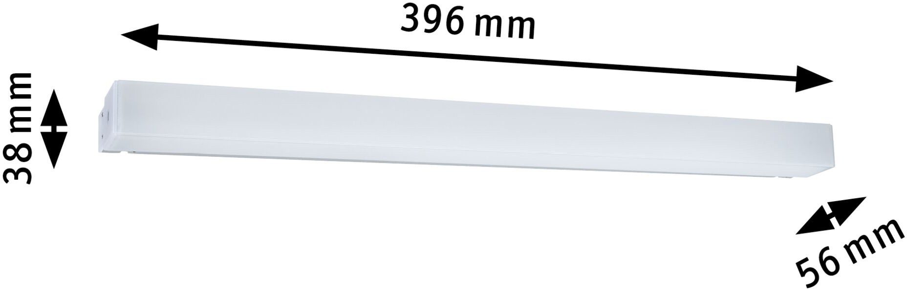 Paulmann Wandlamp Luno Badkamerarmatuur (1 stuk)