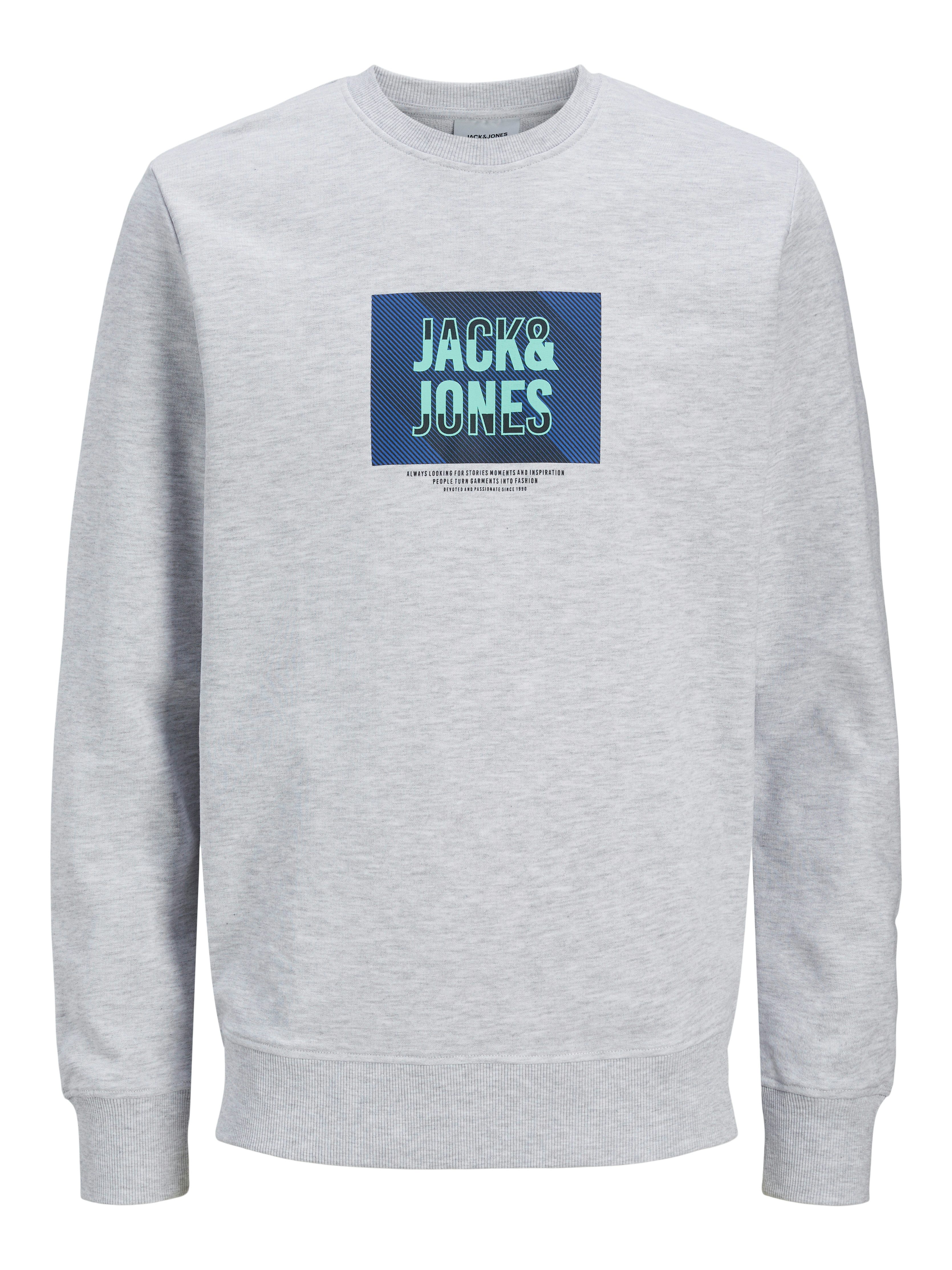 Jack & Jones Sweatshirt JJHUDSON SWEAT CREW NECK