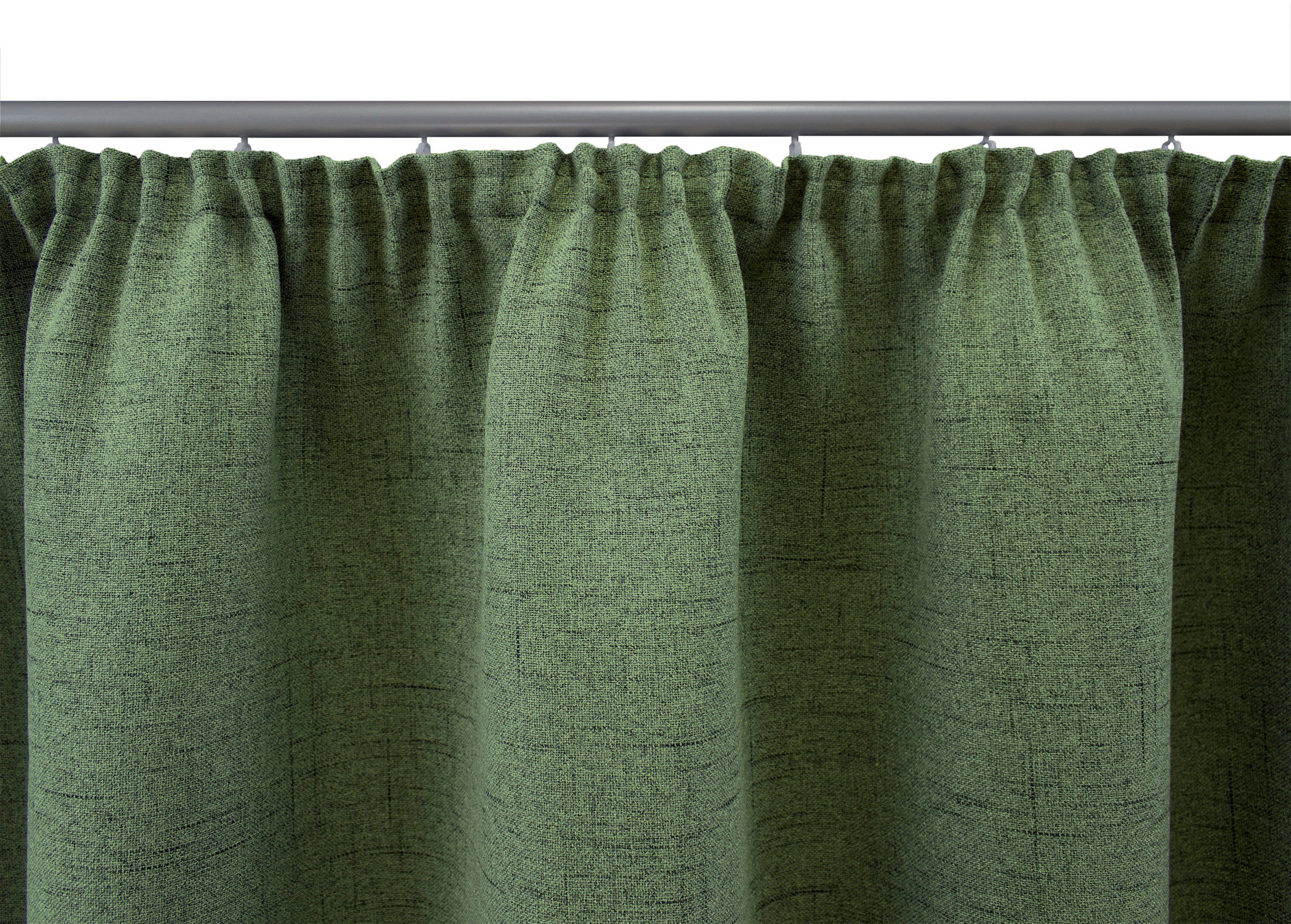 VHG Gordijn Rustika Decoratie structuur, polyester, onderhoudsvriendelijk, op maat (1 stuk)