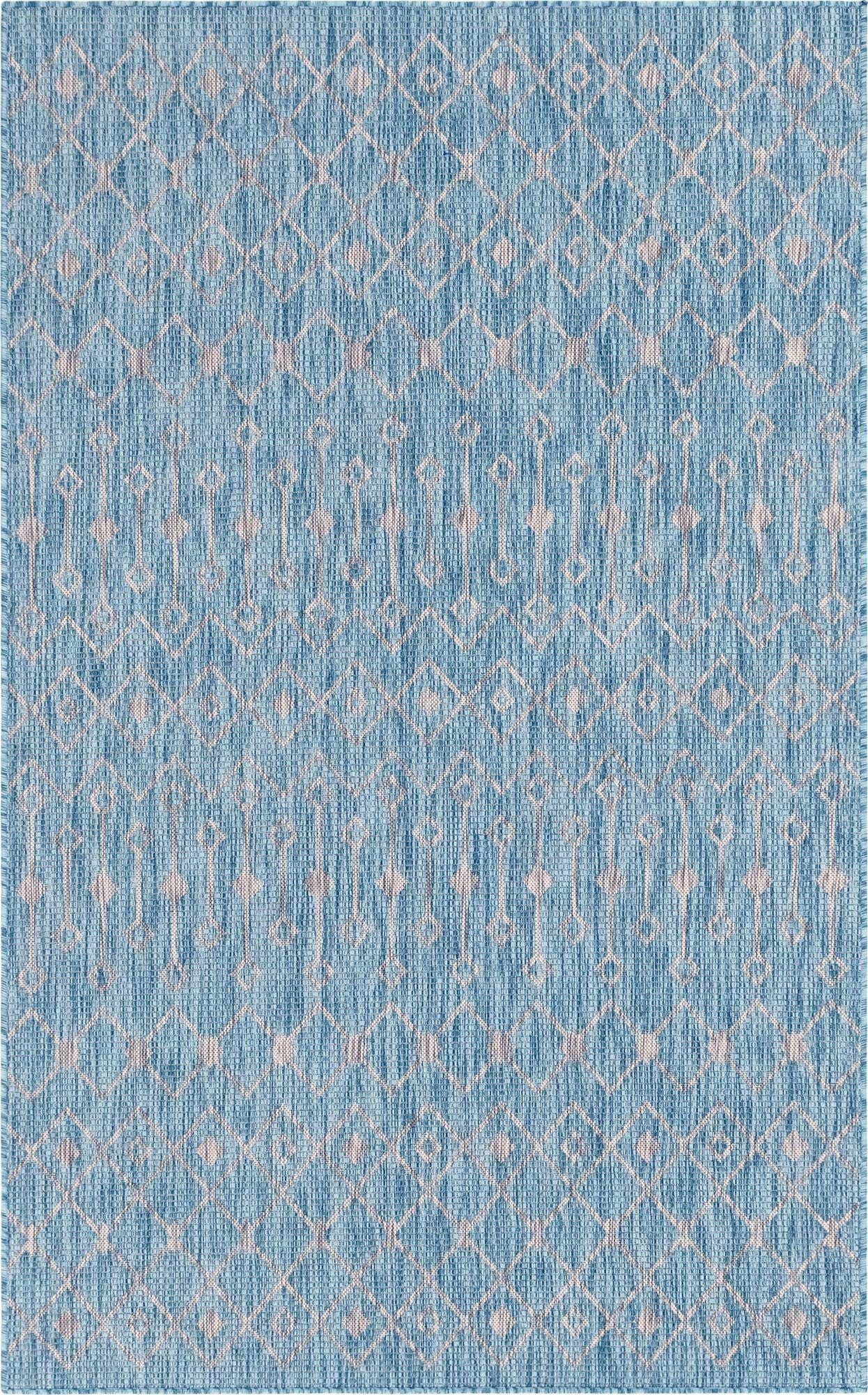 Myflair Möbel & Accessoires Vloerkleed Outdoor Kruisen, MAGAZIJNOPRUIMING! Platweefsel, ruitmotief, geschikt voor binnen en buiten