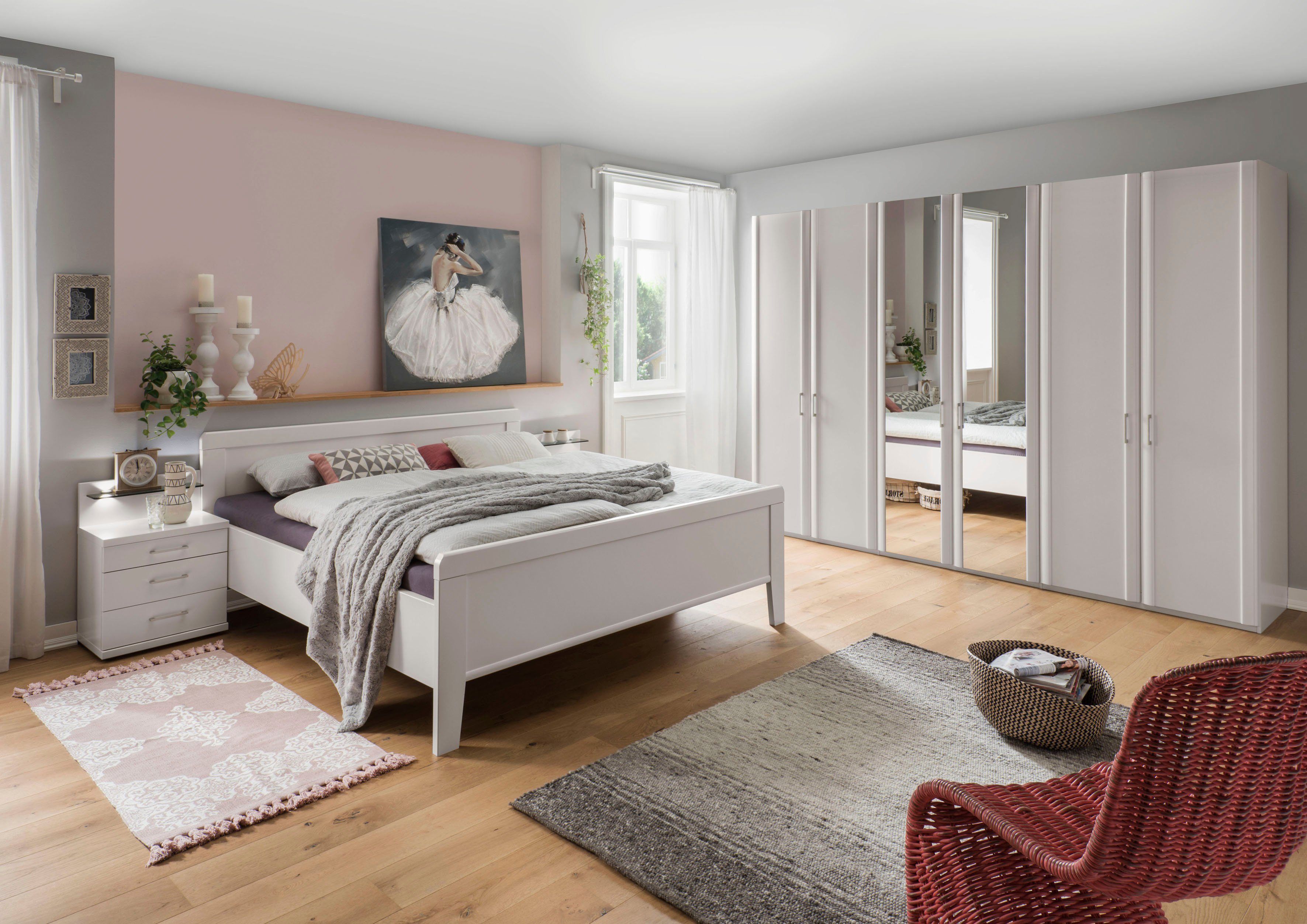 WIEMANN Houten bed Bern viervoudig verstelbare lighoogte