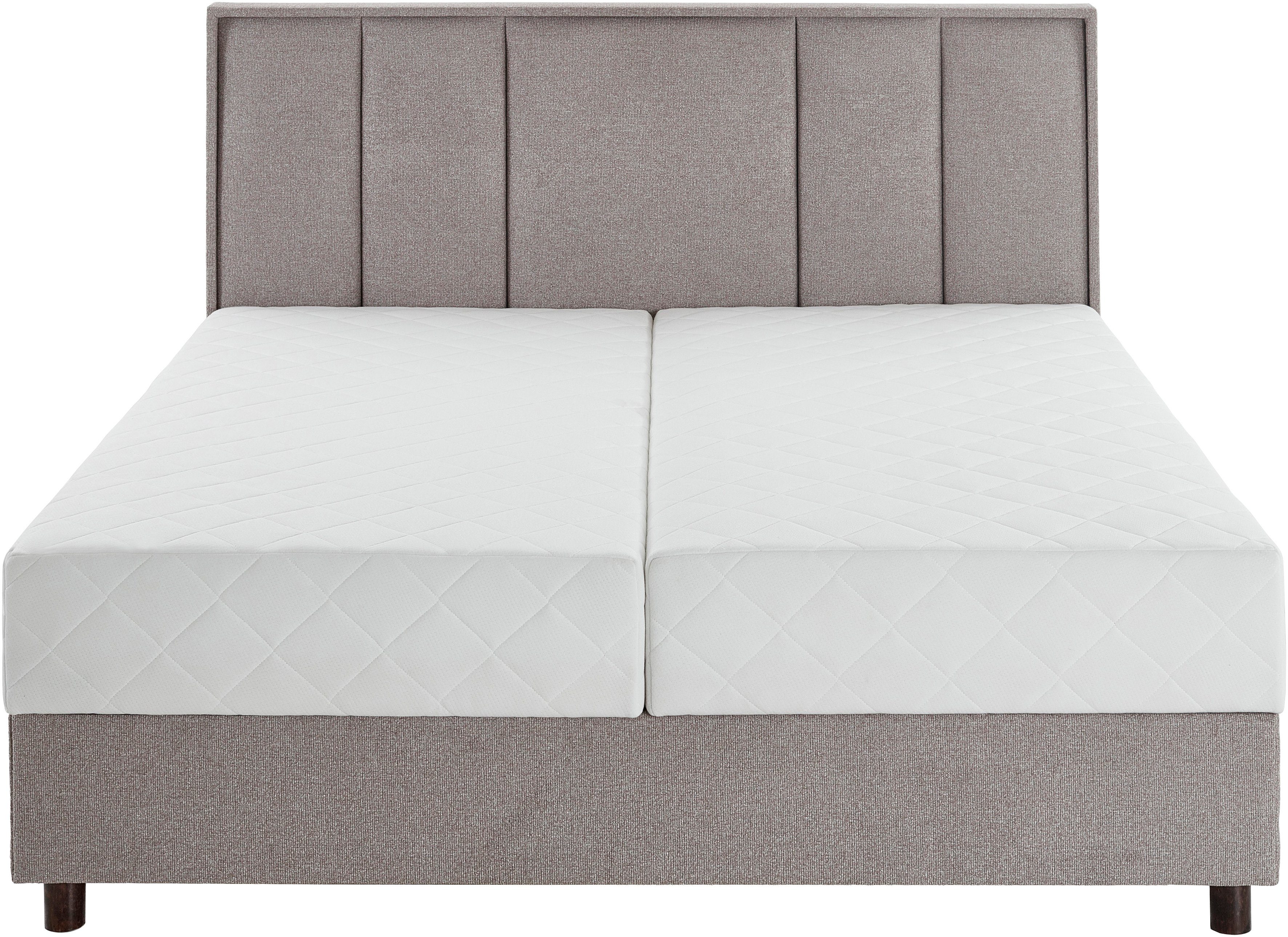 ATLANTIC home collection Boxspring ARLA met pocketveringsmatras en bedkist