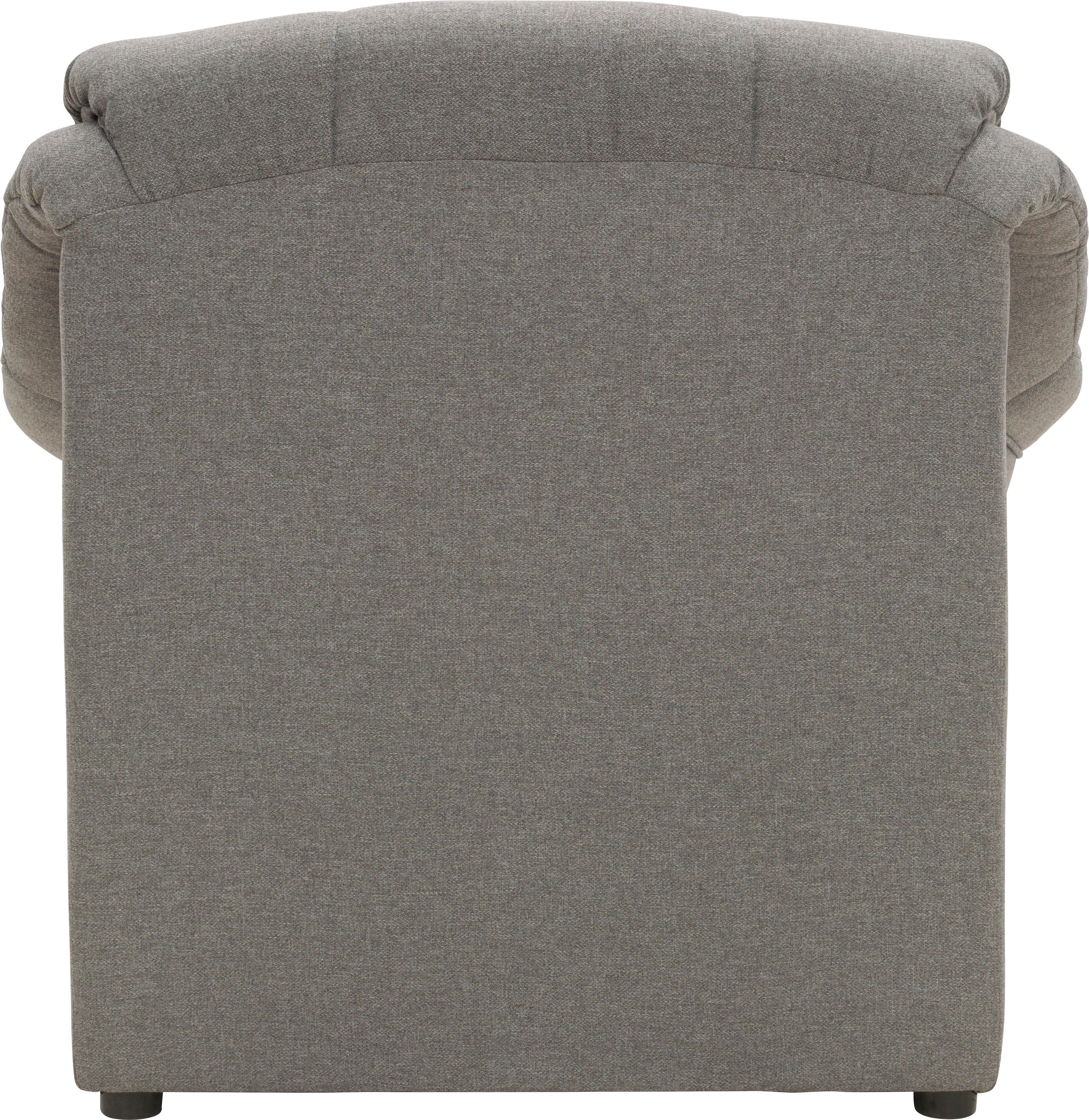 DOMO collection Fauteuil Faenza voor kleine ruimtes, tijdloos en elegant, compacte afmetingen