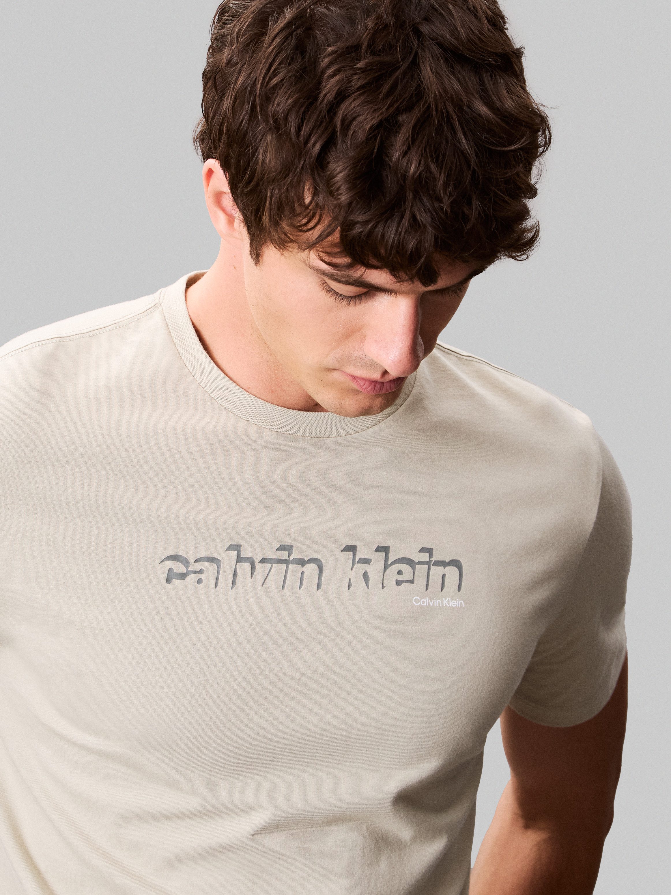 Calvin Klein T-shirt SS 30s E CLVN LN 3D