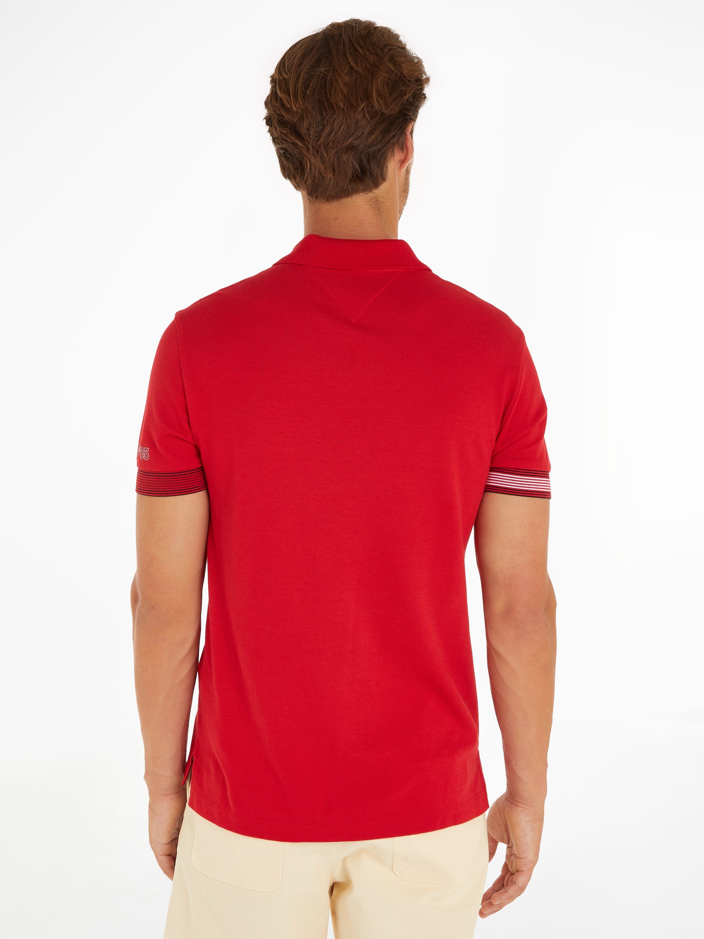 Tommy Hilfiger Poloshirt FLAG CUFF SLIM POLO