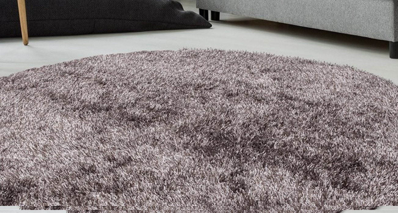 Bruno Banani Hoogpolig vloerkleed ALGA Unikleuren, bijzonder zacht en behaaglijk