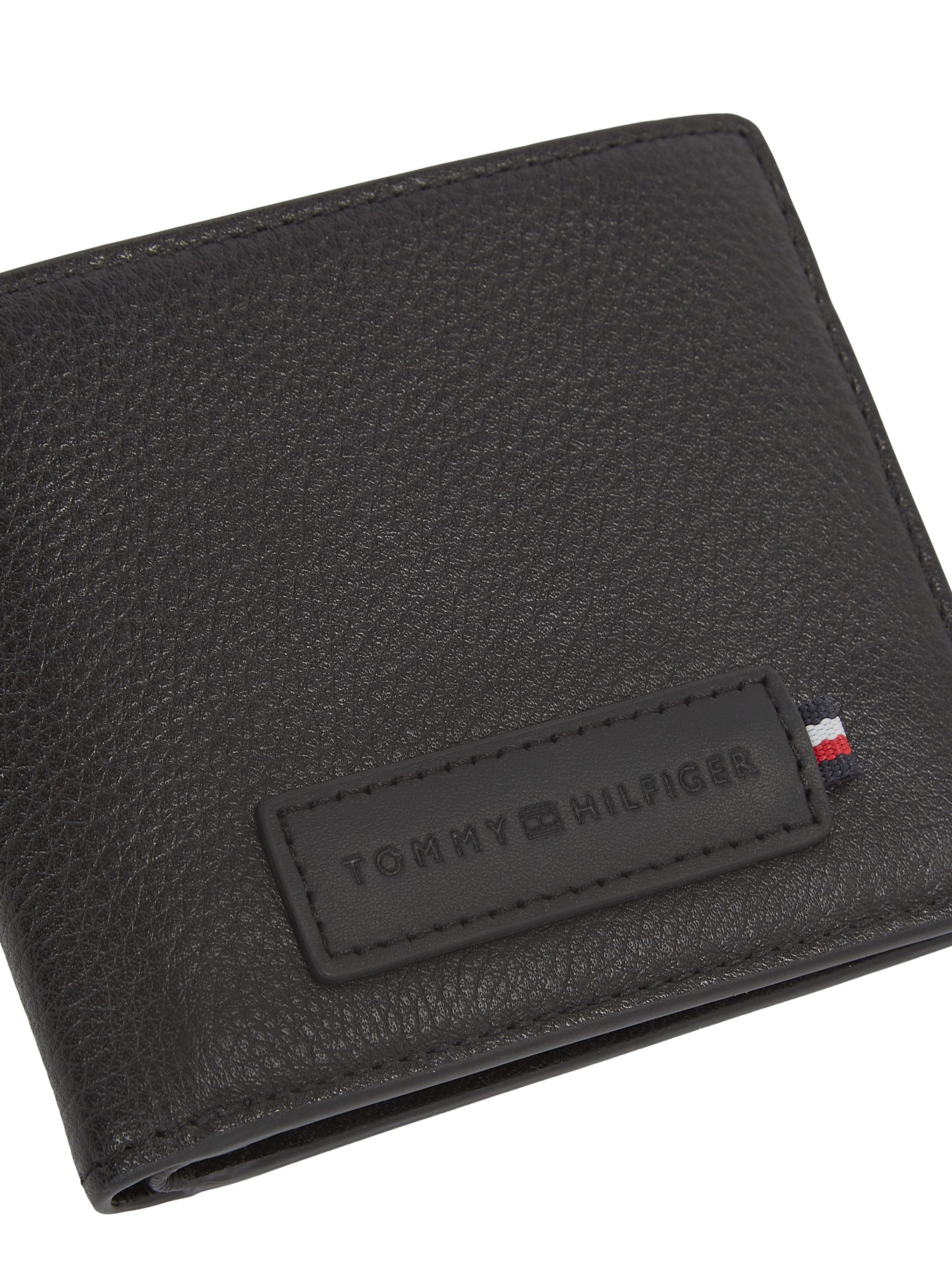 Tommy Hilfiger Portemonnee TH PREMIUM MINI CC WALLET , basic, heren portemonnee met logo-opdruk