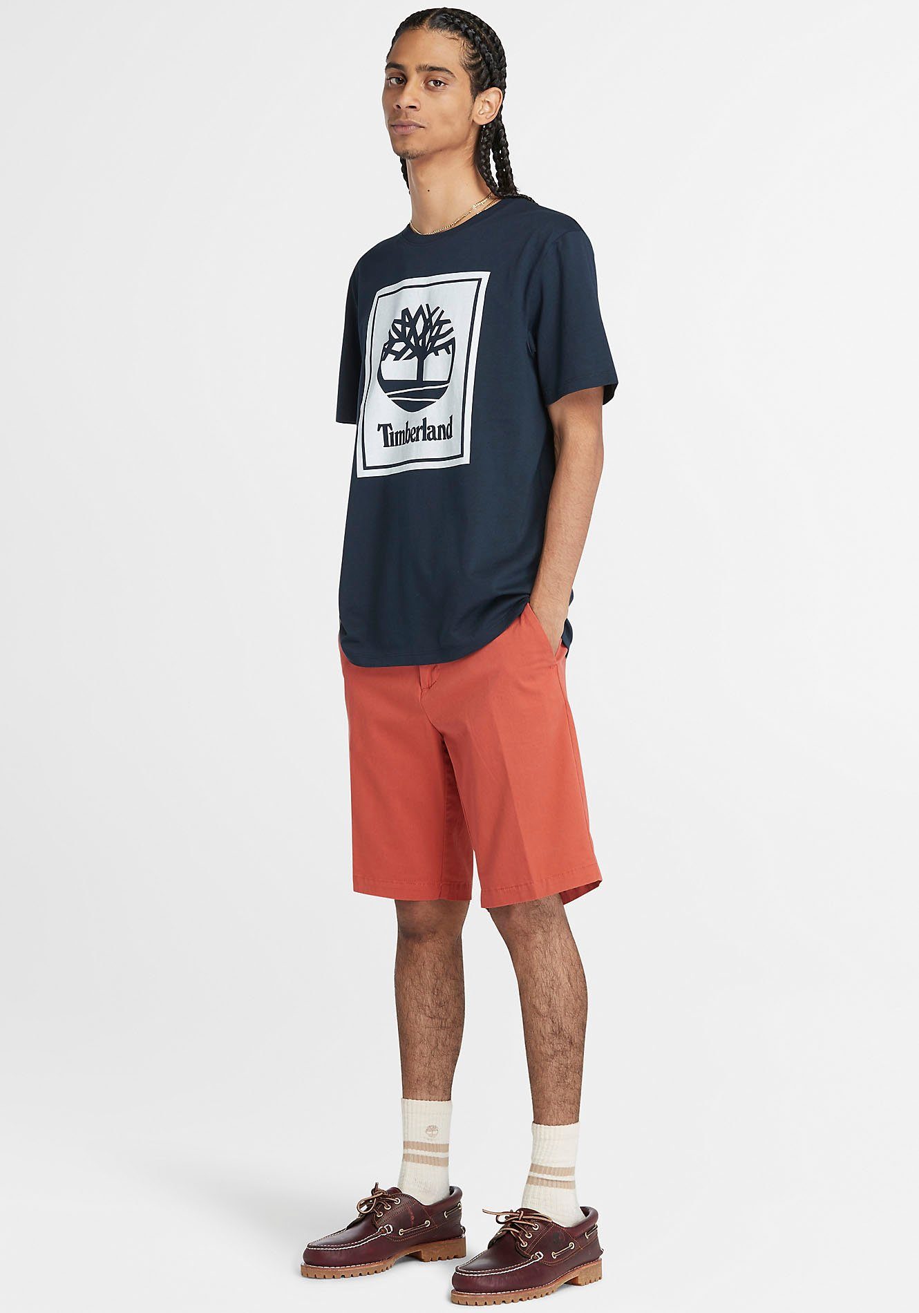 Timberland T-shirt STACK LOGO Short Sleeve Tee