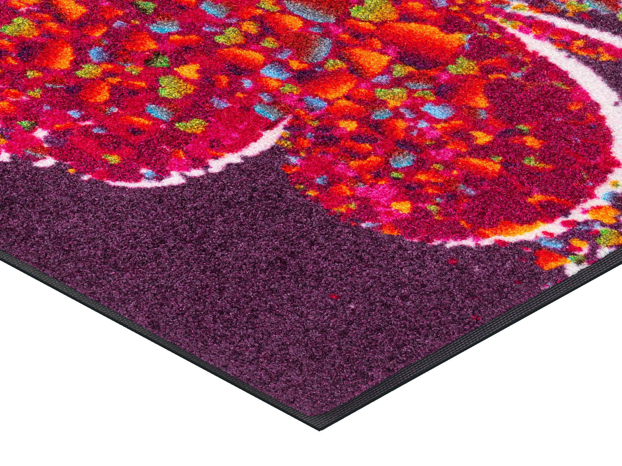 wash+dry by Kleen-Tex Mat Papallona Inloopmat, motief vlinder, antislip, wasbaar