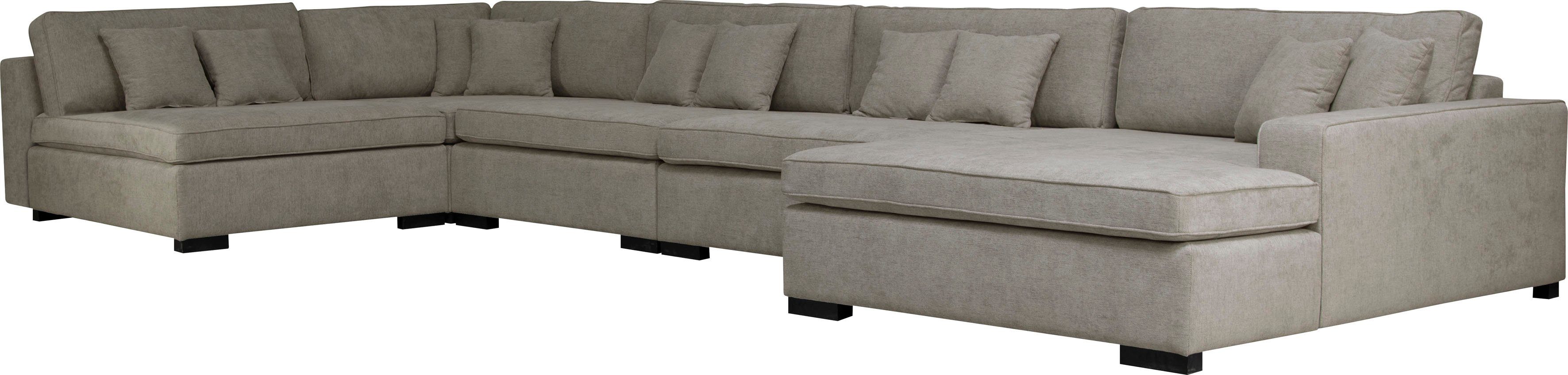 Guido Maria Kretschmer Home&Living Zithoek Skara XXL U-vorm Loungebank XXL met binnenveringsinterieur, in vele overtrekkwaliteiten