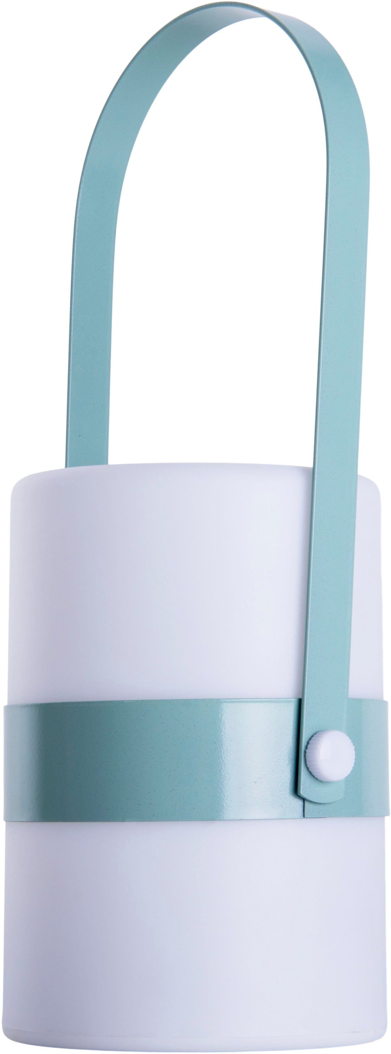 näve Decoratieve ledverlichting Neo mint/wit, incl. handvat / ophanghaak, incl. 1m usb-kabel, warmwit (1 stuk)