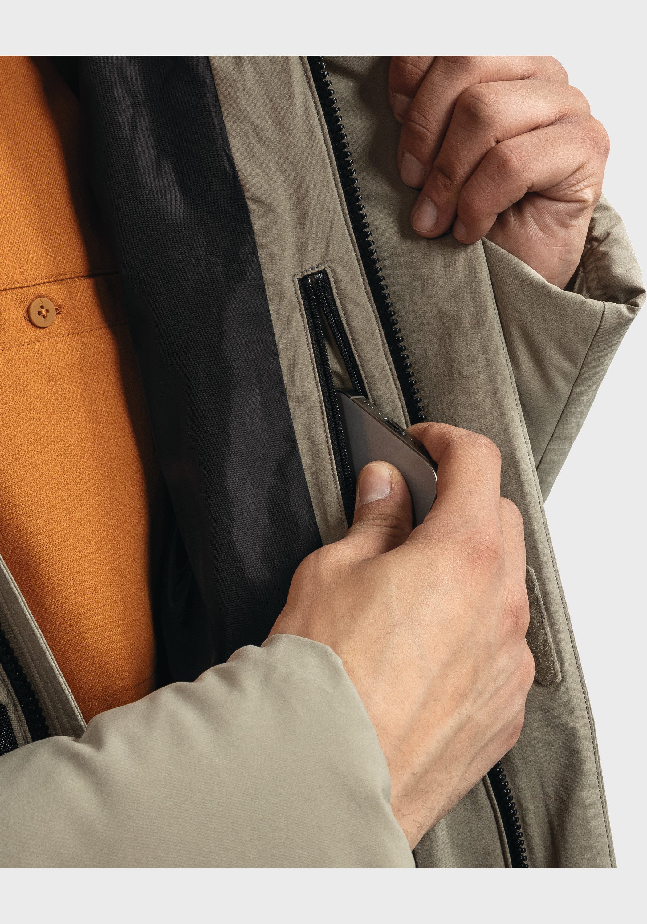 Schöffel Lang jack Urban Down Coat Style Cers MNS