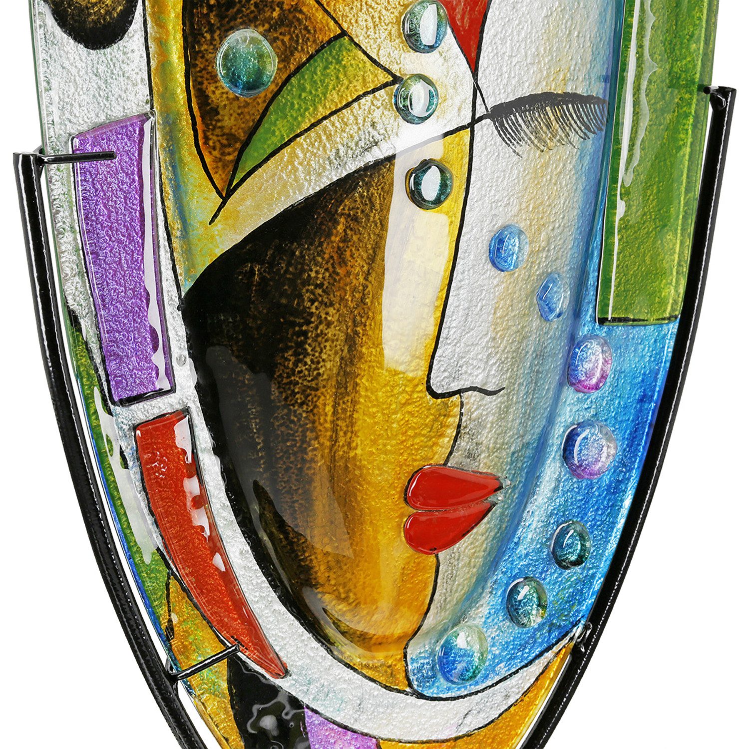 Casablanca by Gilde Vloervaas Gezichtvaas Veronique, H.49 cm (1 stuk)