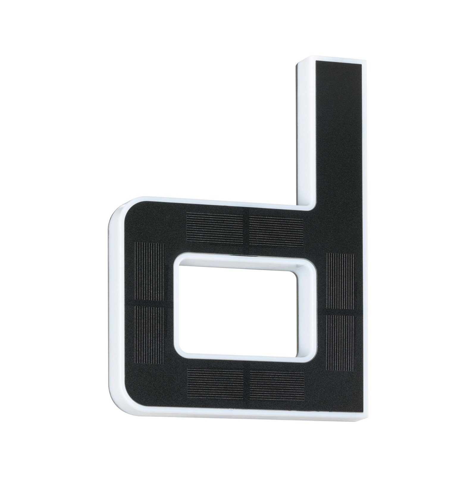 Paulmann Led-wandlamp voor buiten Solar Huisnummer LED-module, huisnummers, letters kiesbaar, accu verwisselbaar (1 stuk)