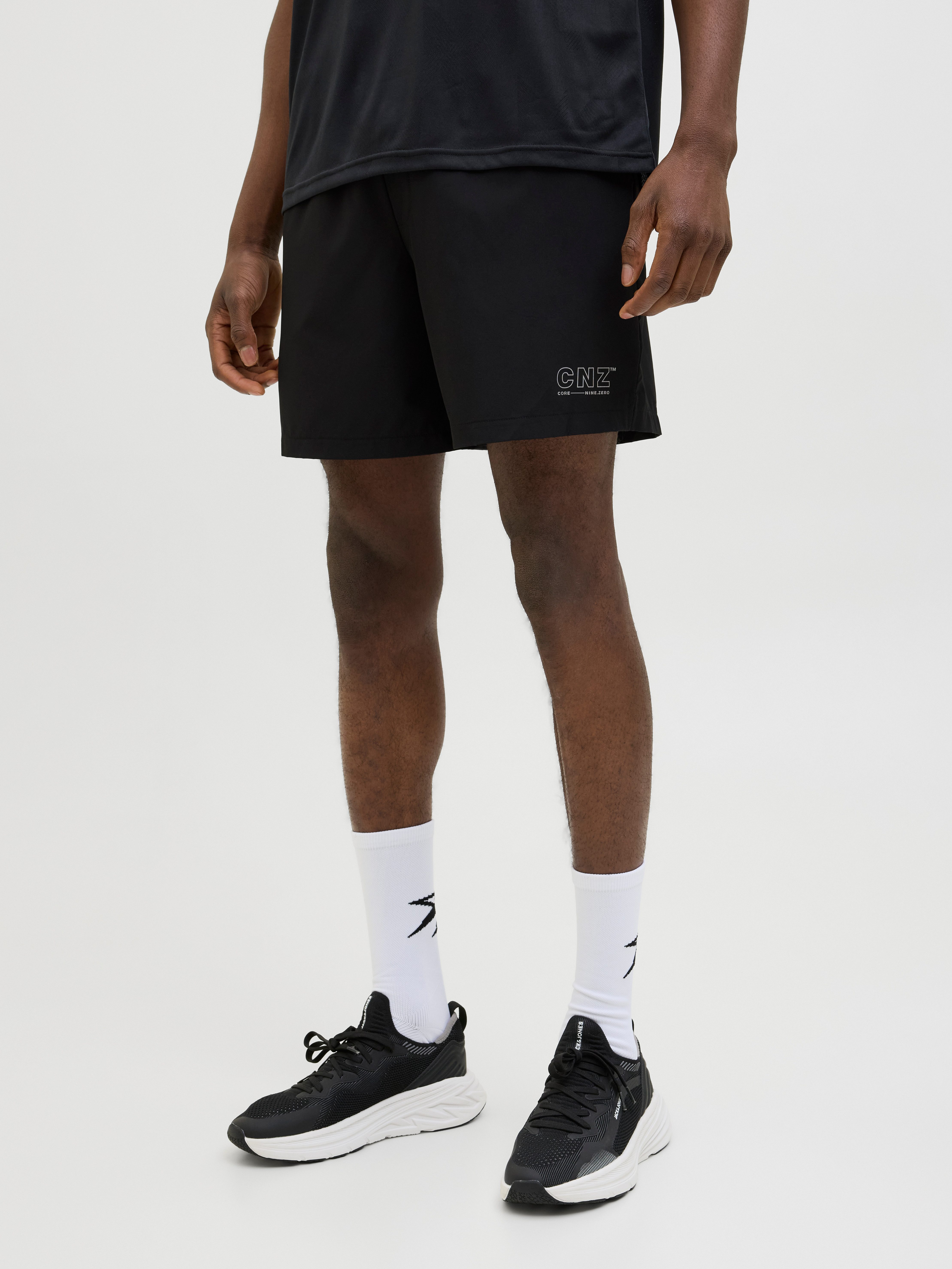 Jack & Jones Sportbroek JCOCNZ SHORTS NOOS heren sportbroeken maat XL zwart