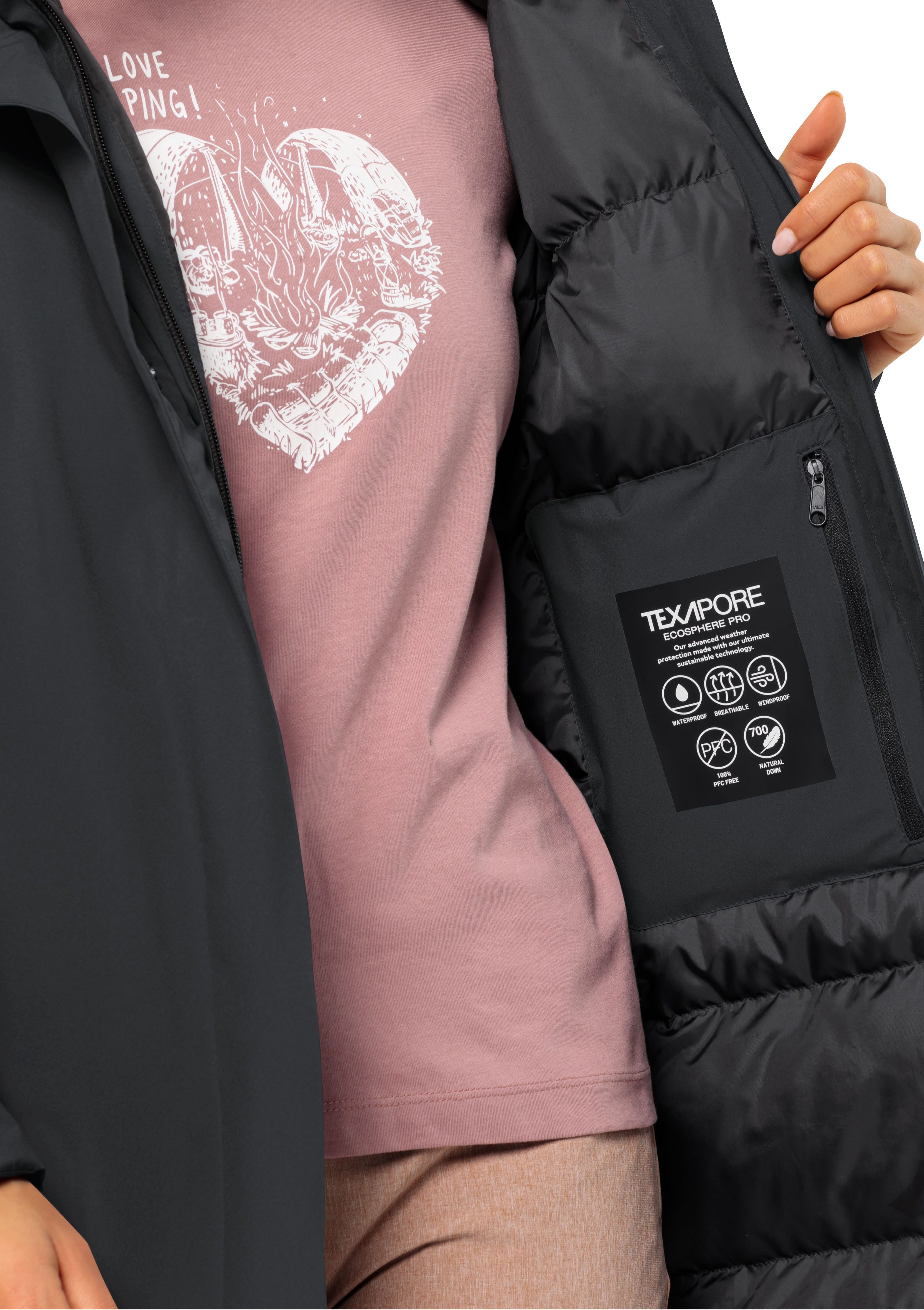 Jack Wolfskin Donsjas LUISENPLATZ