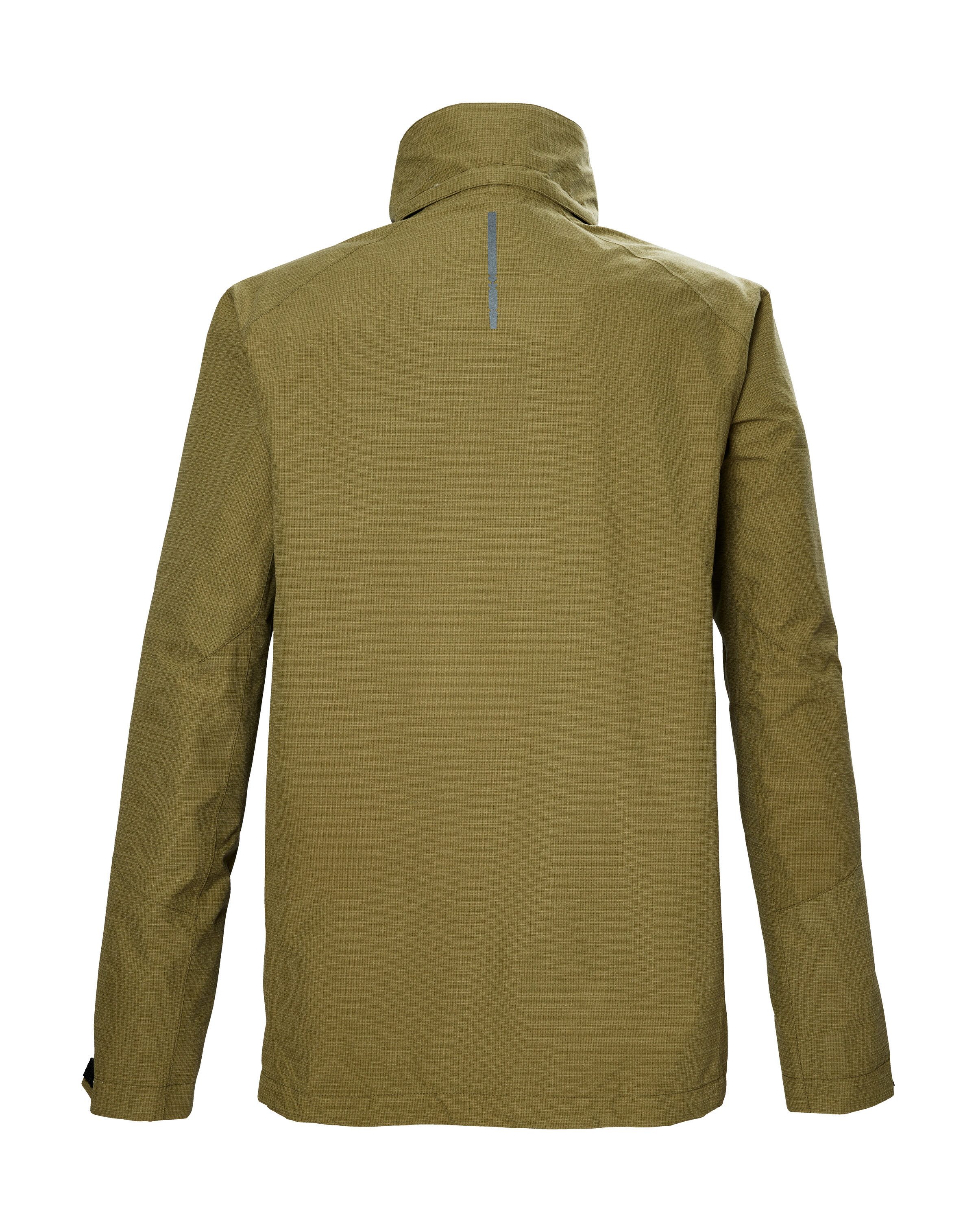 Killtec Outdoorjack KOS 256 MN JCKT_CARLEB Water- en winddichte herenjas, ademend, afneembare capuchon