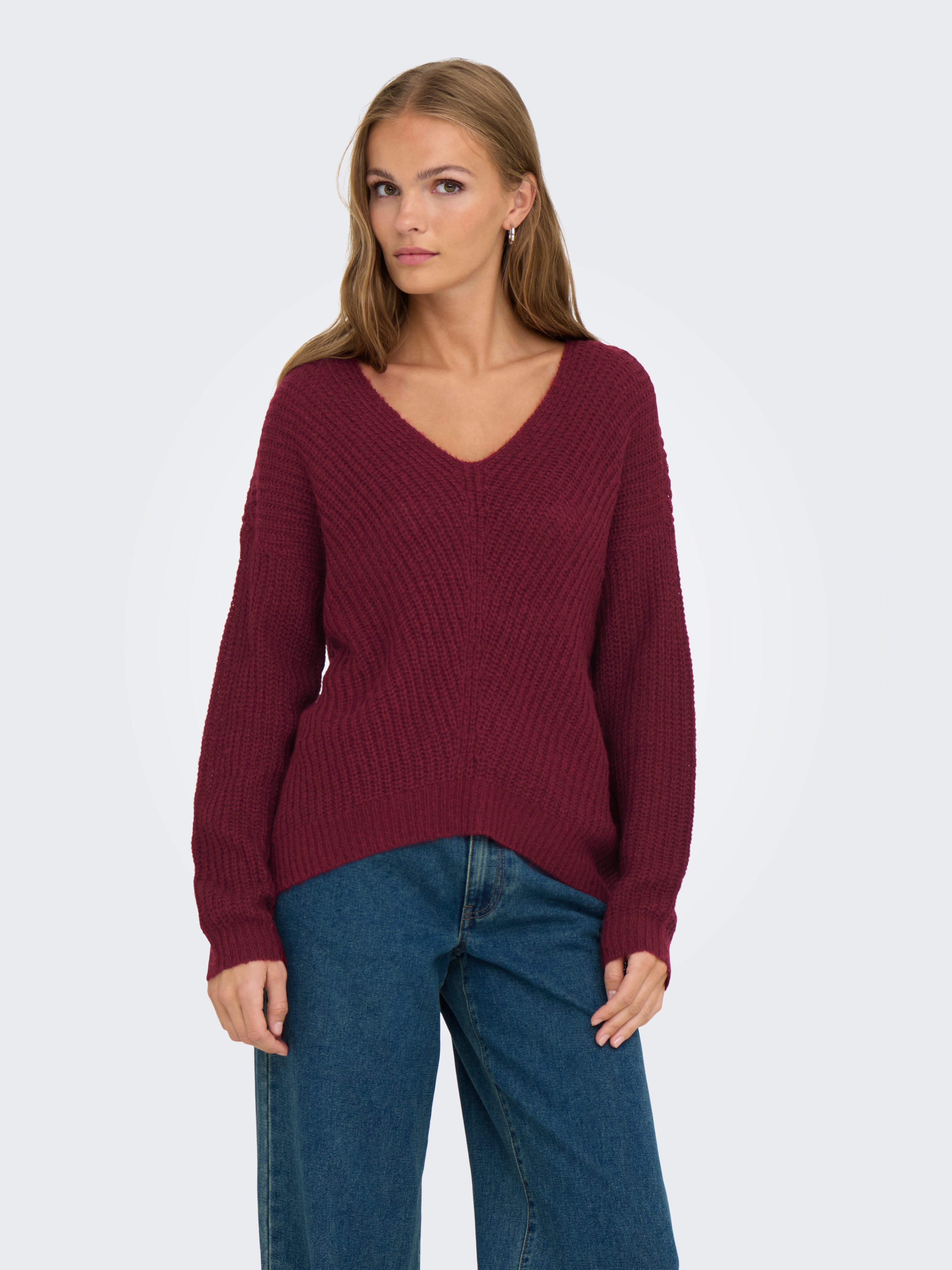JDY Gebreide trui JDYNEW MEGAN L/S PULLOVER KNT NOOS