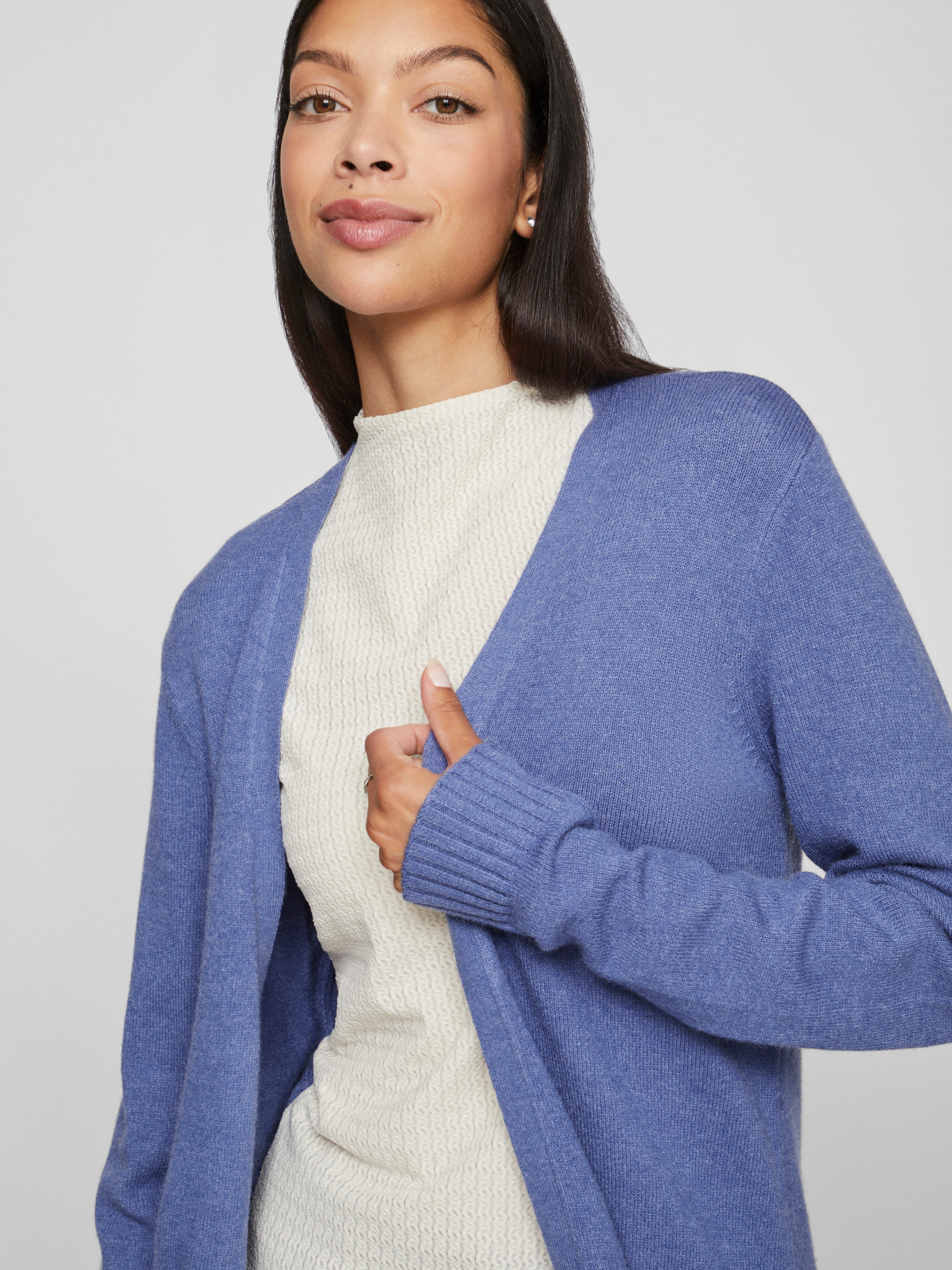 Vila Vest VIRIL OPEN L S KNIT CARDIGAN NOOS