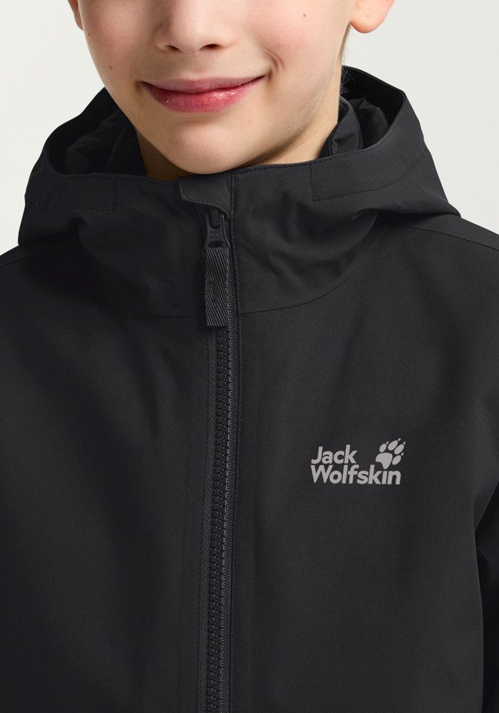 Jack Wolfskin Functioneel 3-in-1-jack HYBRID 3IN1 JACKET K