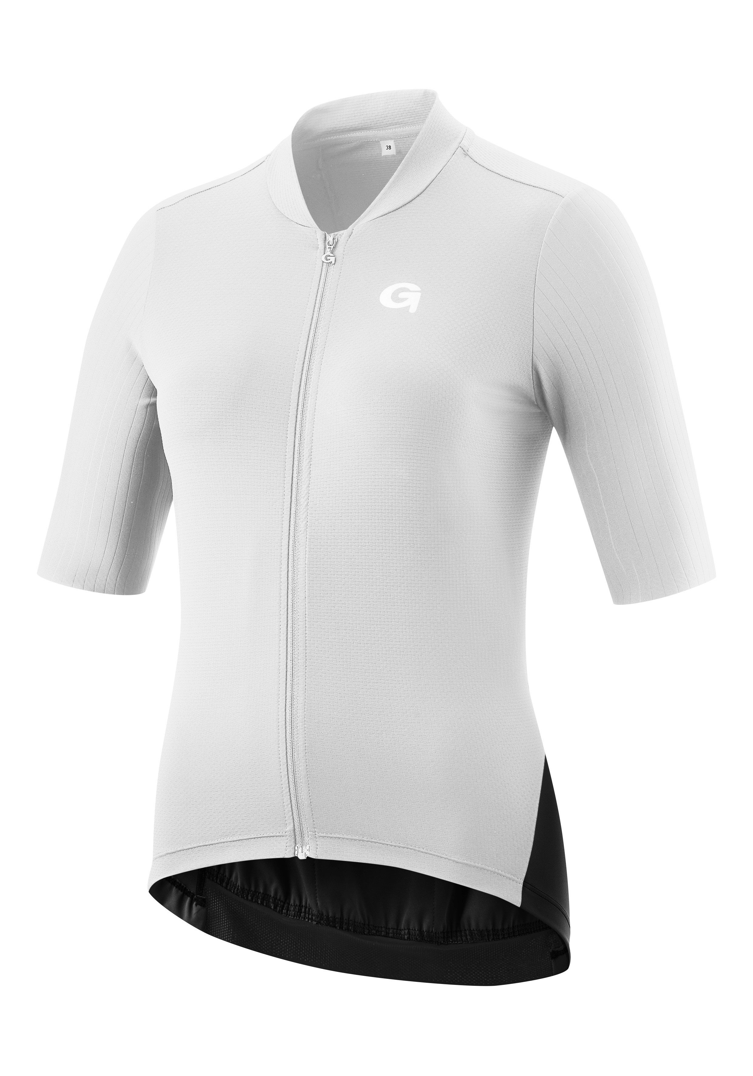 Gonso Fietsshirt SITIVO TRIKOT W Dames fiets shirt met korte mouwen, ademend fietstricot met achterzak