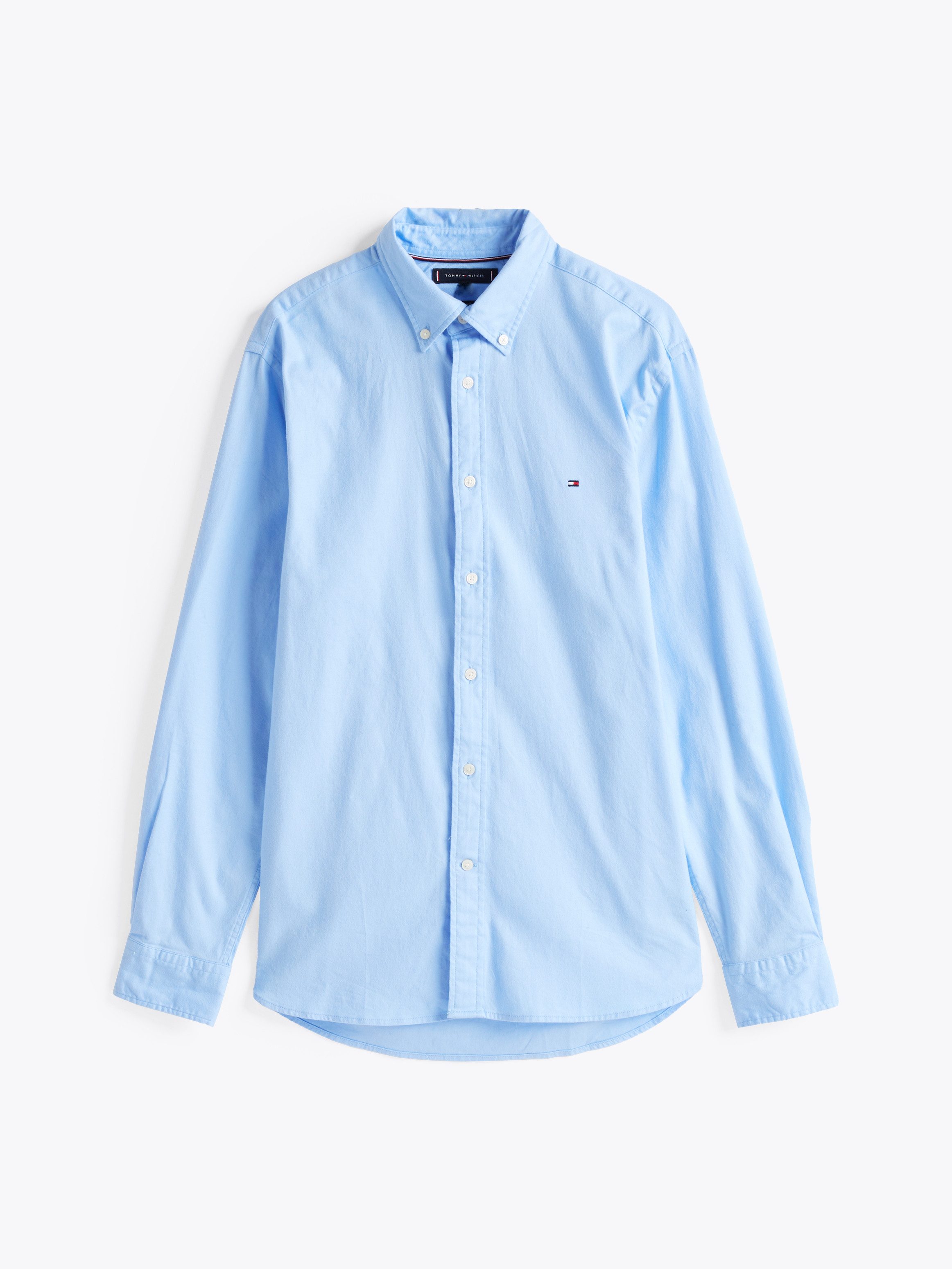 Tommy Hilfiger Businessoverhemd FLEX BRUSHED SOLID RF SHIRT