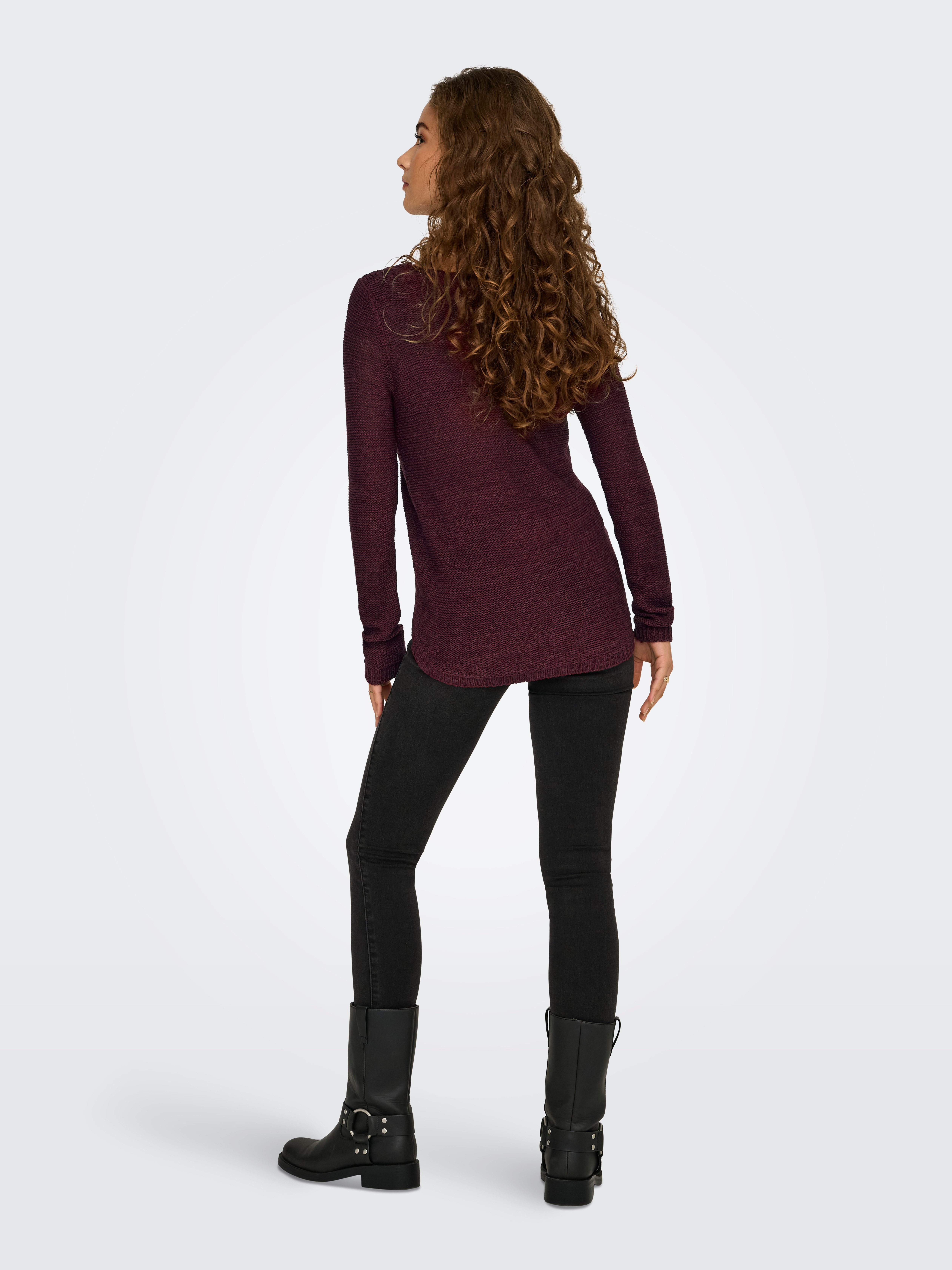 Only Gebreide trui ONLGEENA XO L/S PULLOVER KNT NOOS