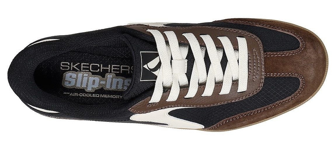 Skechers Slip-on sneakers HOTSHOT-EVERYDAY EASE Retro sneaker, veterschoen met slip-ins