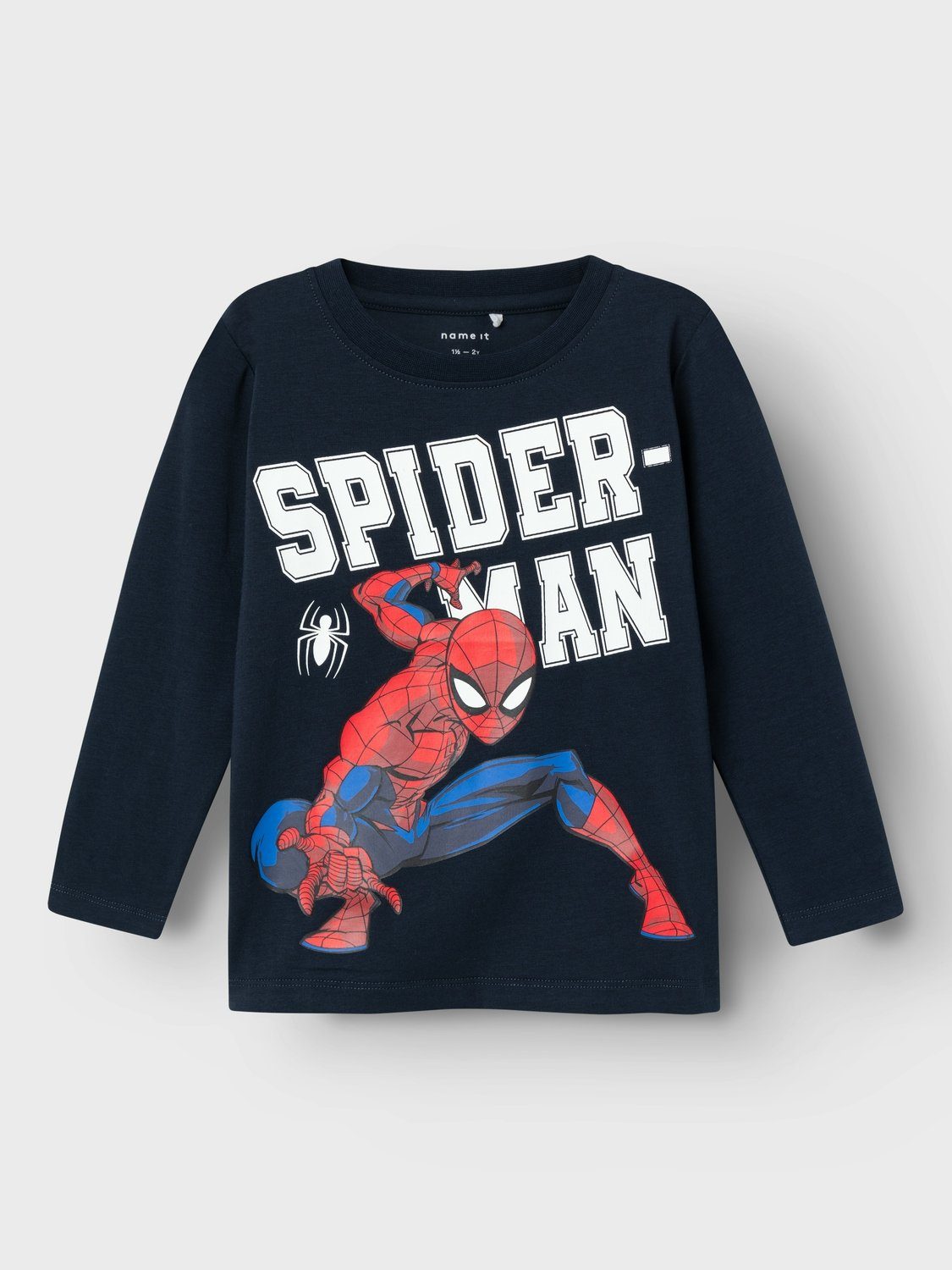 Name It Shirt met lange mouwen NMMNAZA SPIDERMAN LS TOP NOOS MAR