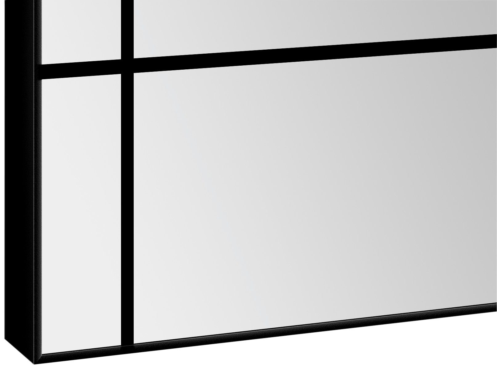 Talos Wandspiegel decoratieve spiegel met aluminium lijst, bxh: 60x120 cm