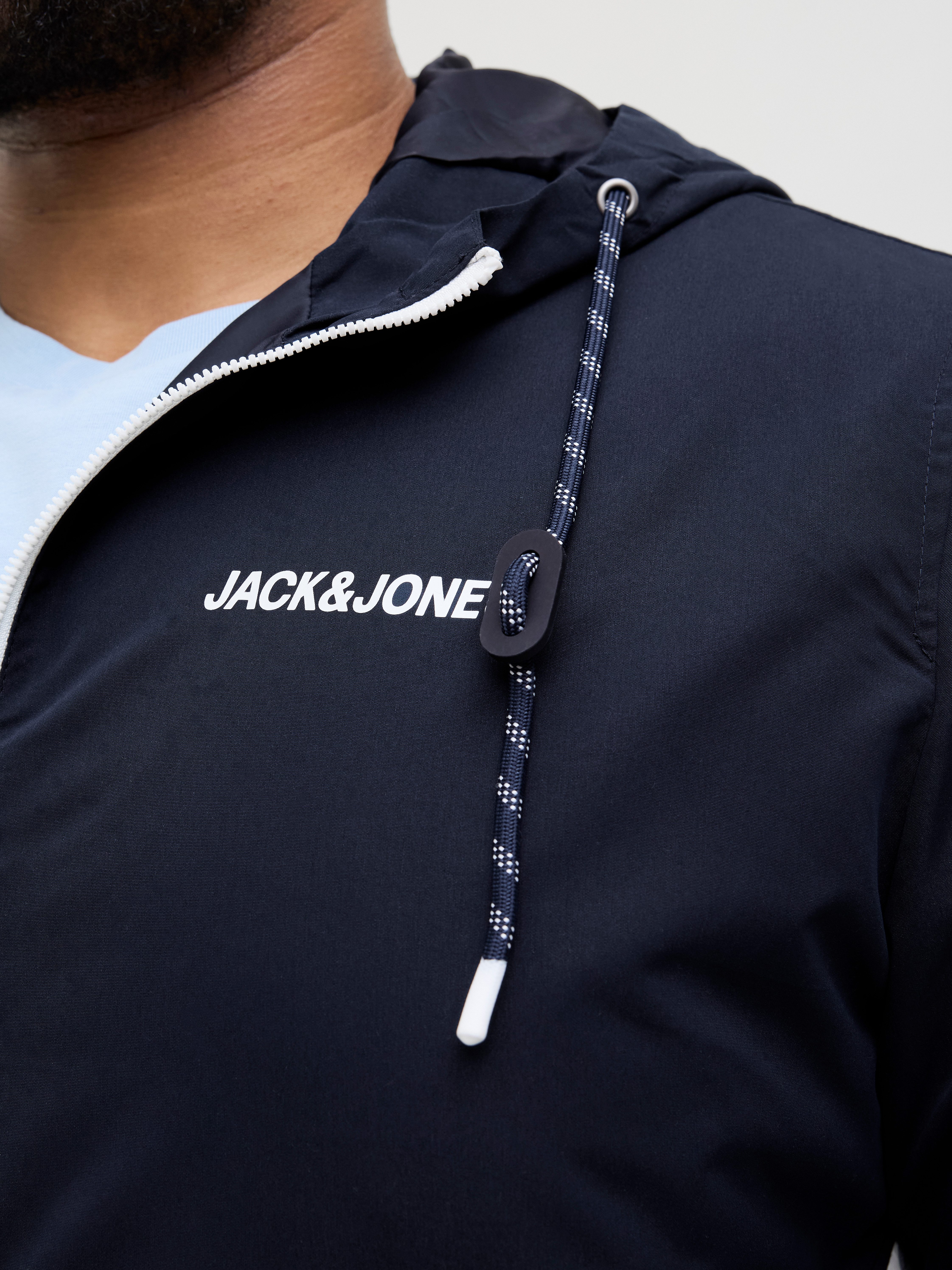 Jack & Jones PlusSize Bomberjack JJERUSH HOOD BOMBER NOOS PLS
