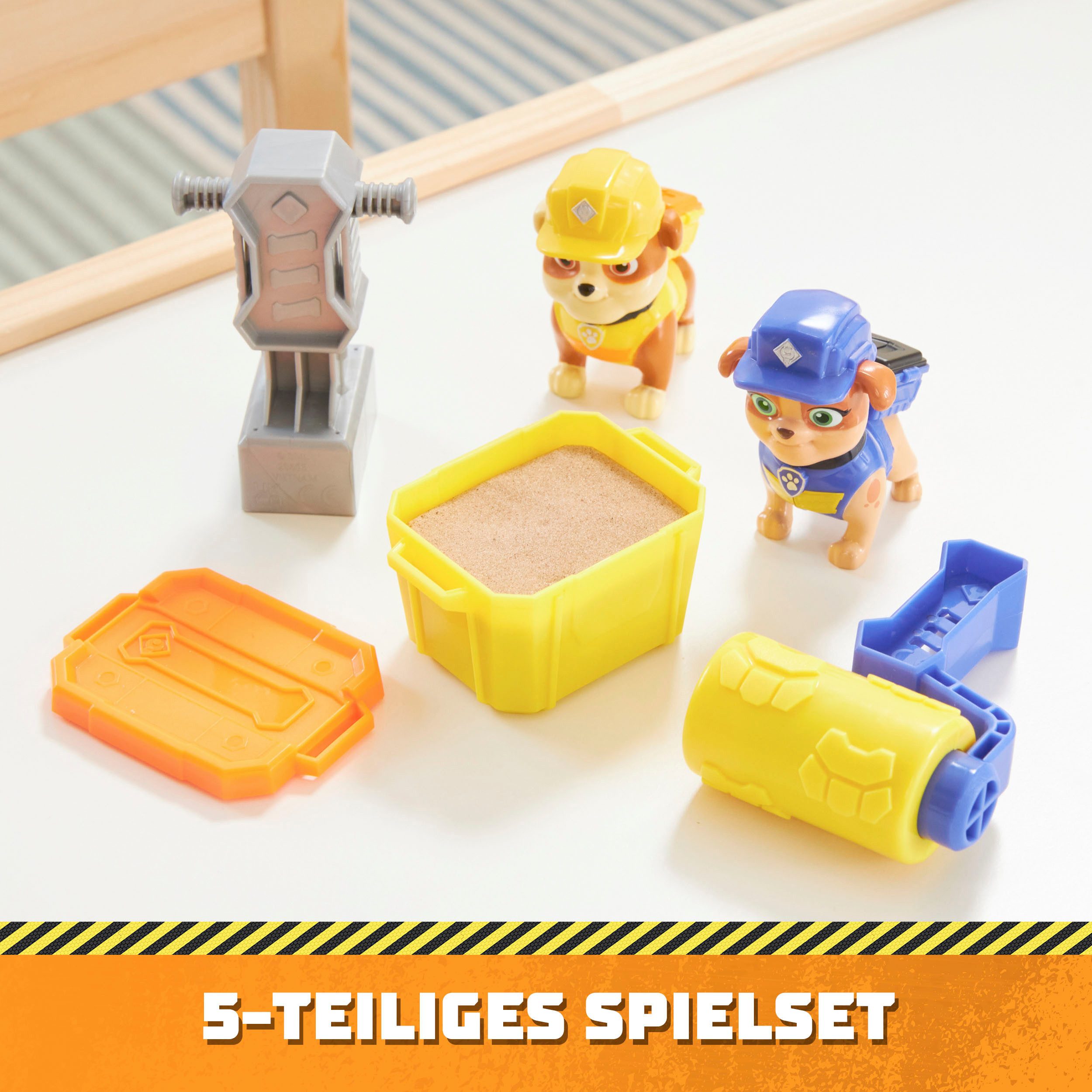 Spin Master Speelwereld Rubble & Crew - Figuren Set Solid Rubble & Mix