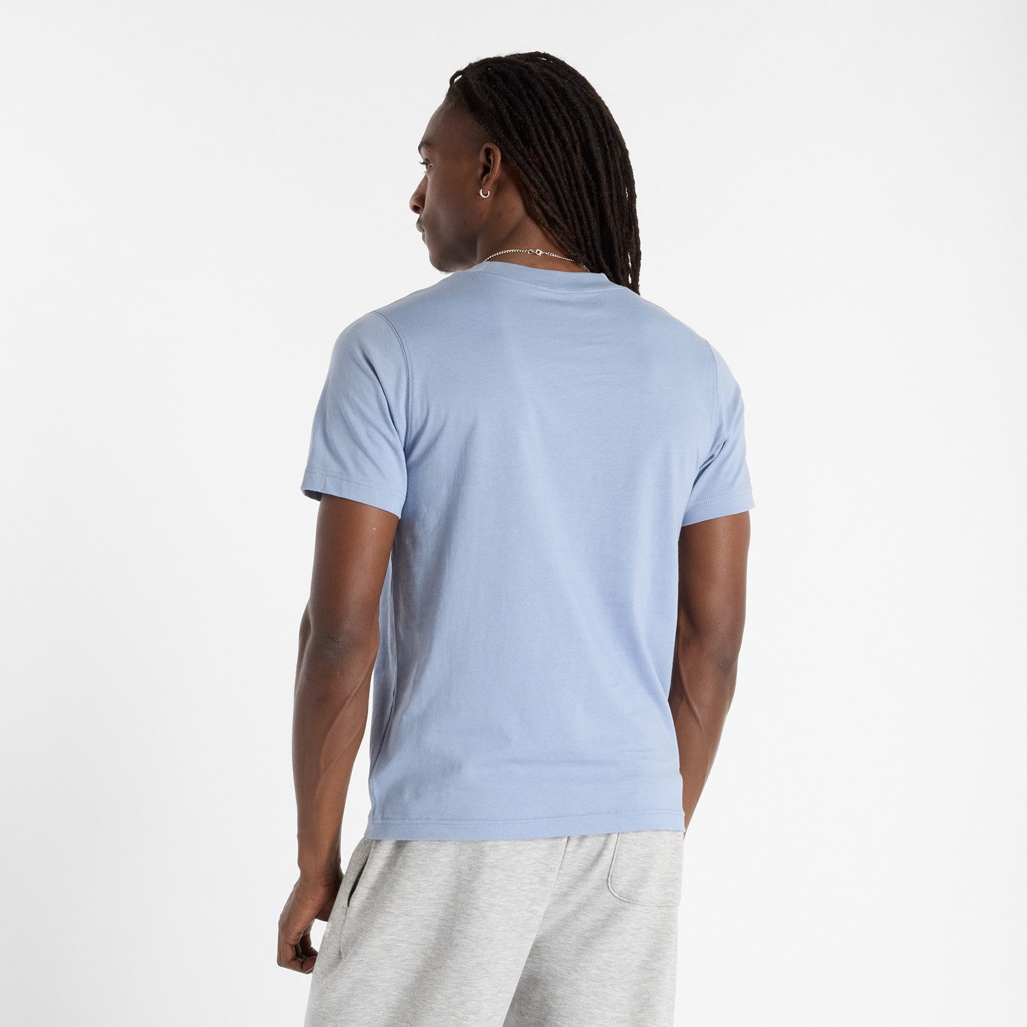 New Balance T-shirt Sport Essentials logo T-shirt NB NAVY