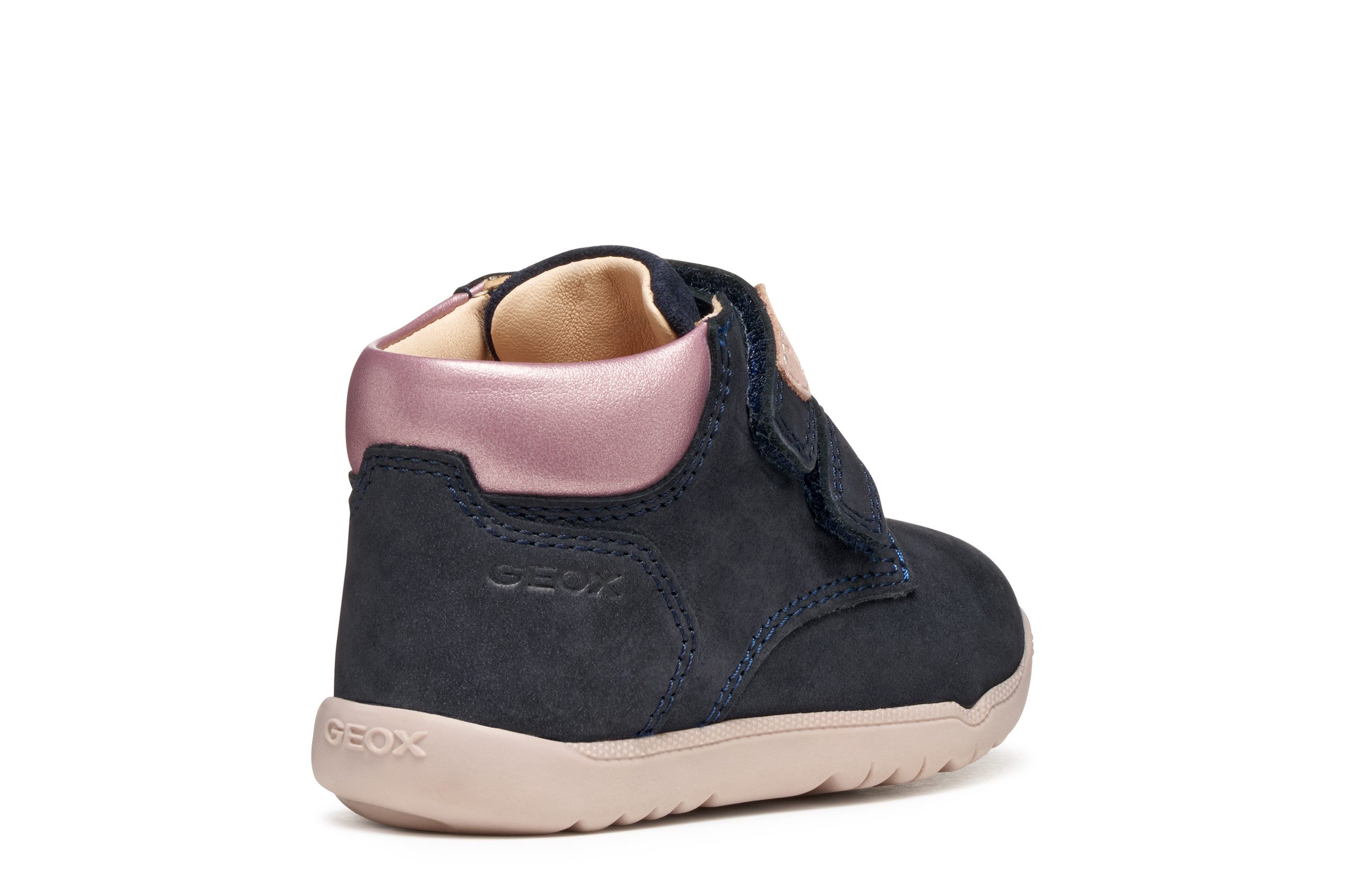 Geox Babyschoentjes B MACCHIA GIRL Babyschoen met klittenbandsluiting, maat sjabloon te downloaden