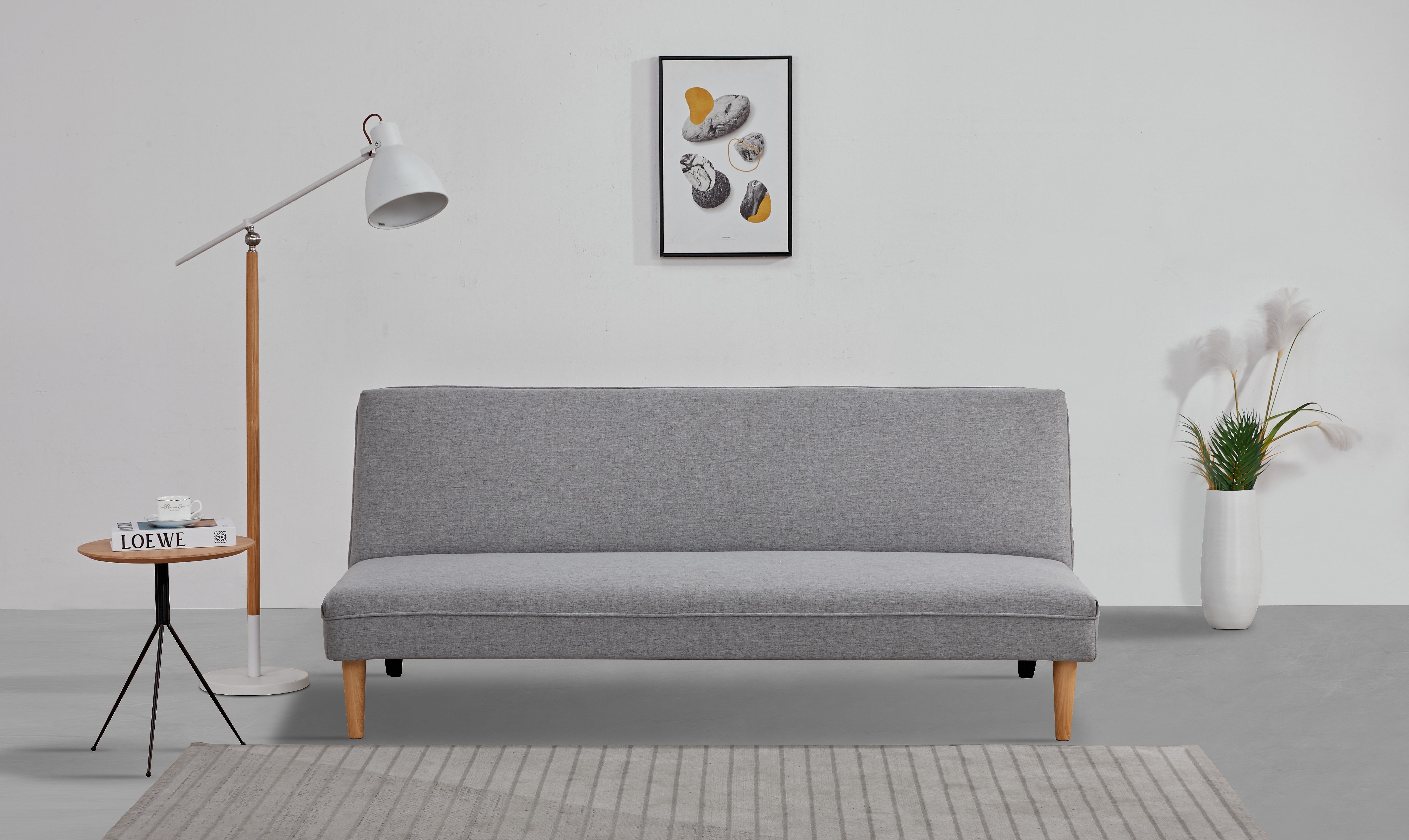 INOSIGN Slaapbank MONIDA, Schlafsofa, Klappsofa, 3-Sitzer mit Bettfunktion und