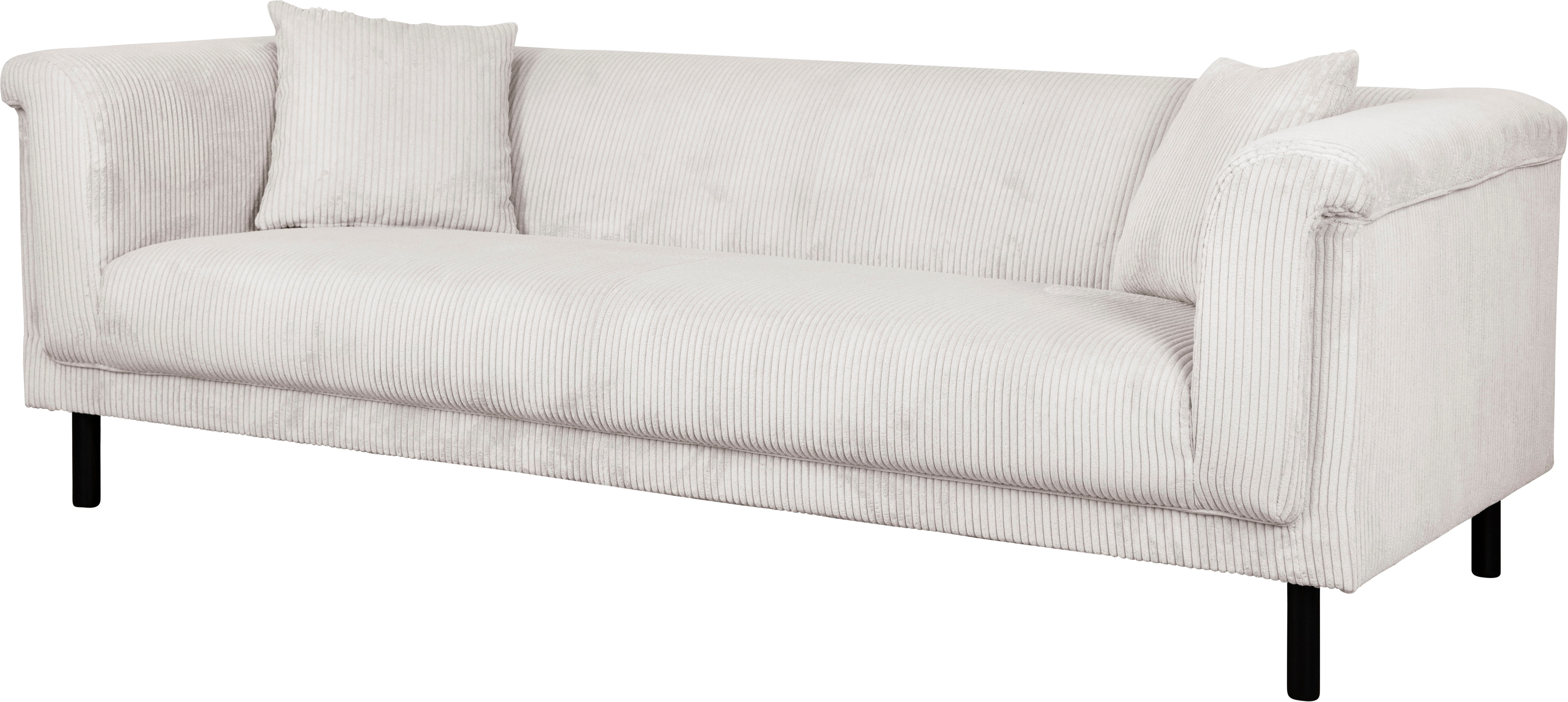 INOSIGN 3-zitsbank AGNIA BxDxH: 210x85x71 cm incl. sierkussens, ook in cord en bouclé