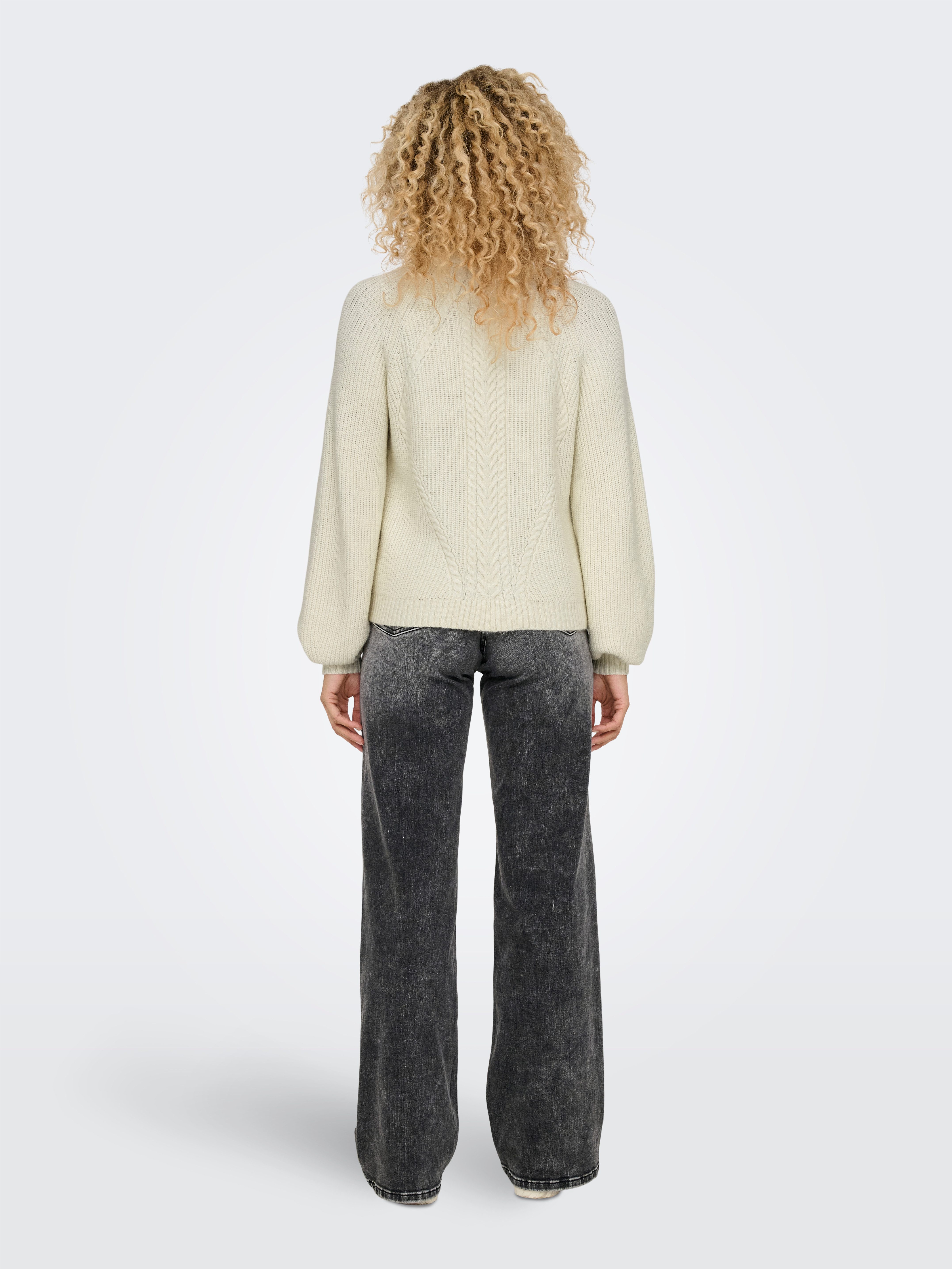 Only Trui met staande kraag ONLKATIA LS DETAIL HIGHNECK CC KNT