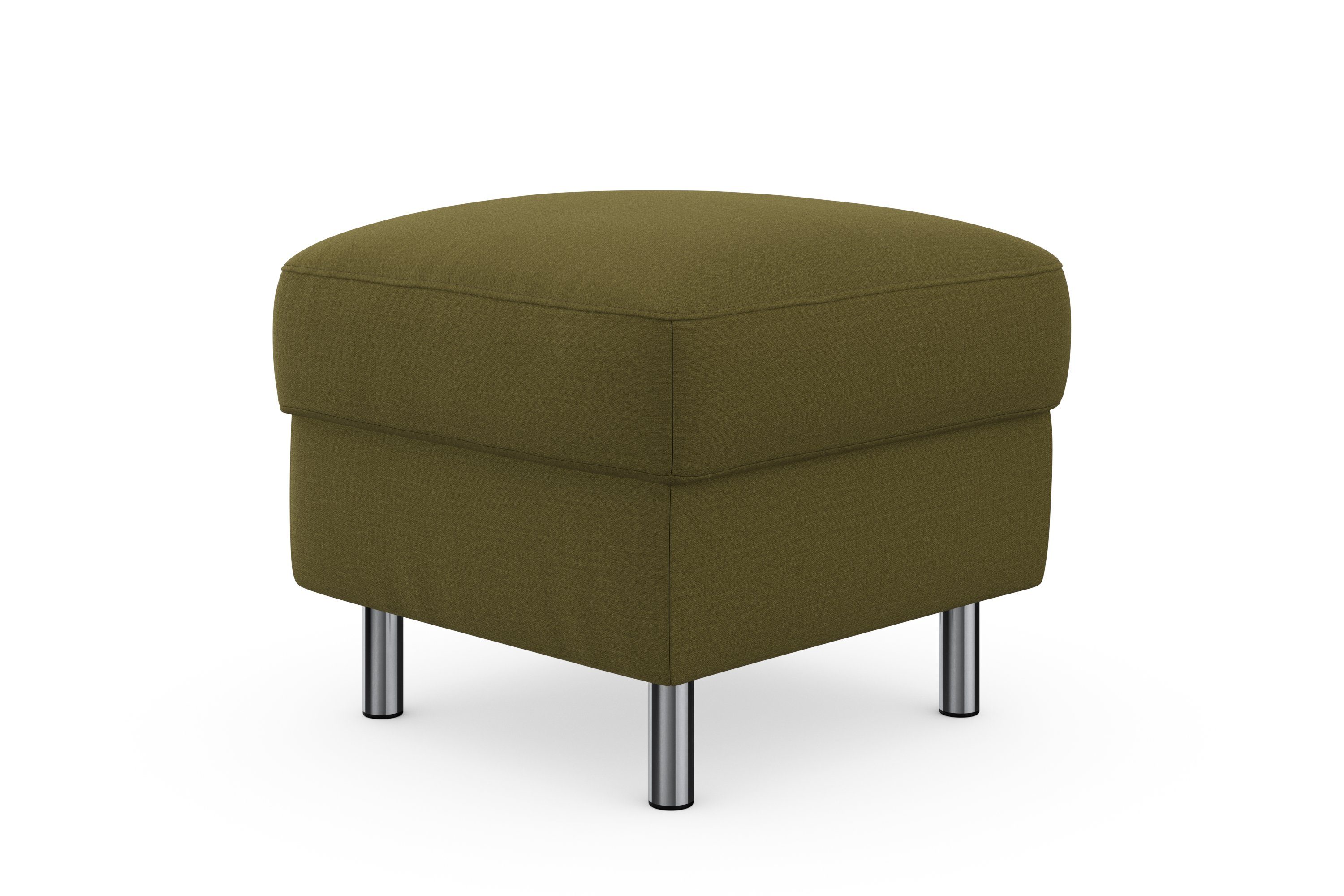 sit&more Hocker met bergruimte Sinatra Zitoppervlak is afneembaar, chroomkleurige, metalen poten