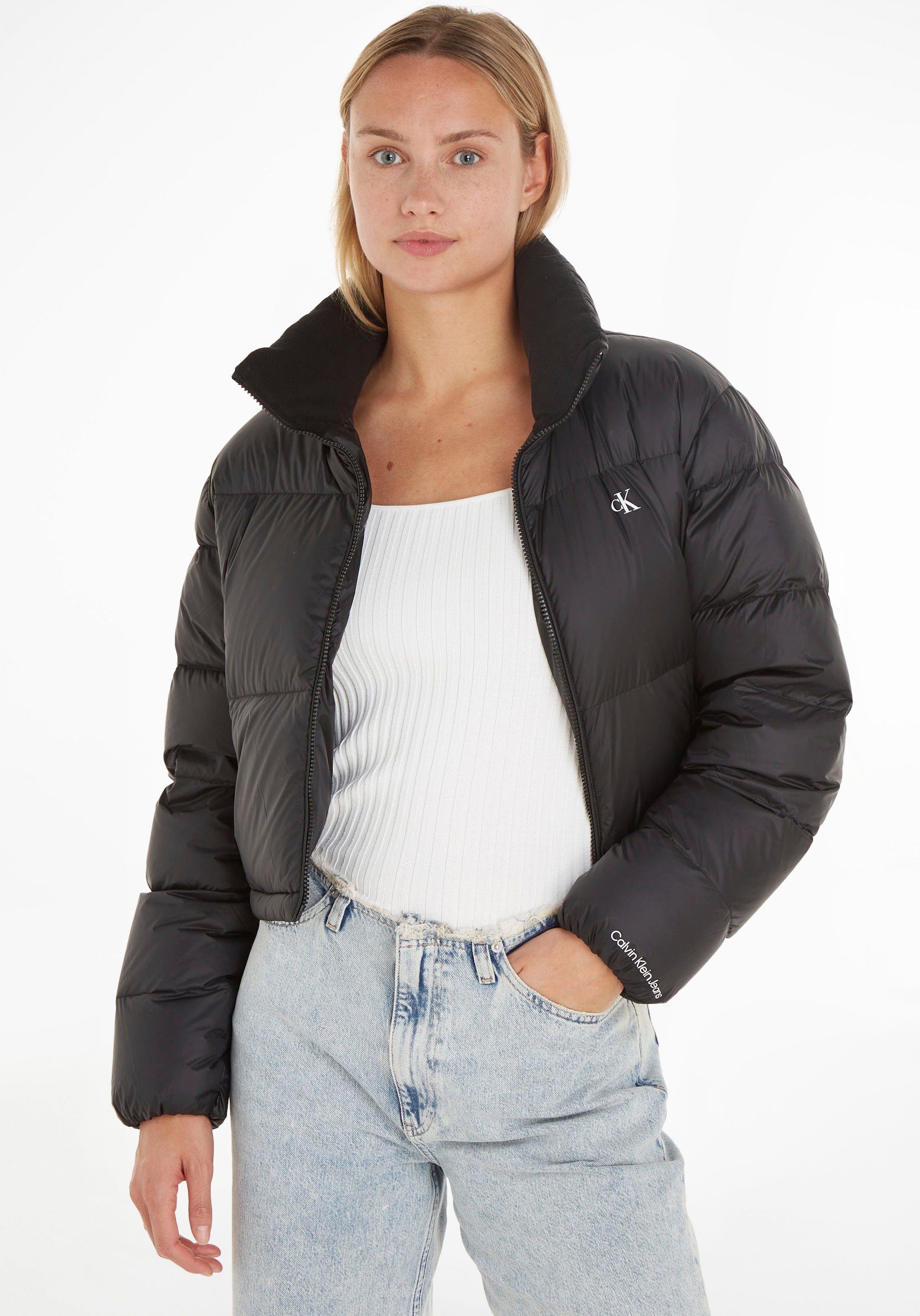 Calvin Klein Gewatteerde jas MW DOWN CROPPED PUFFER