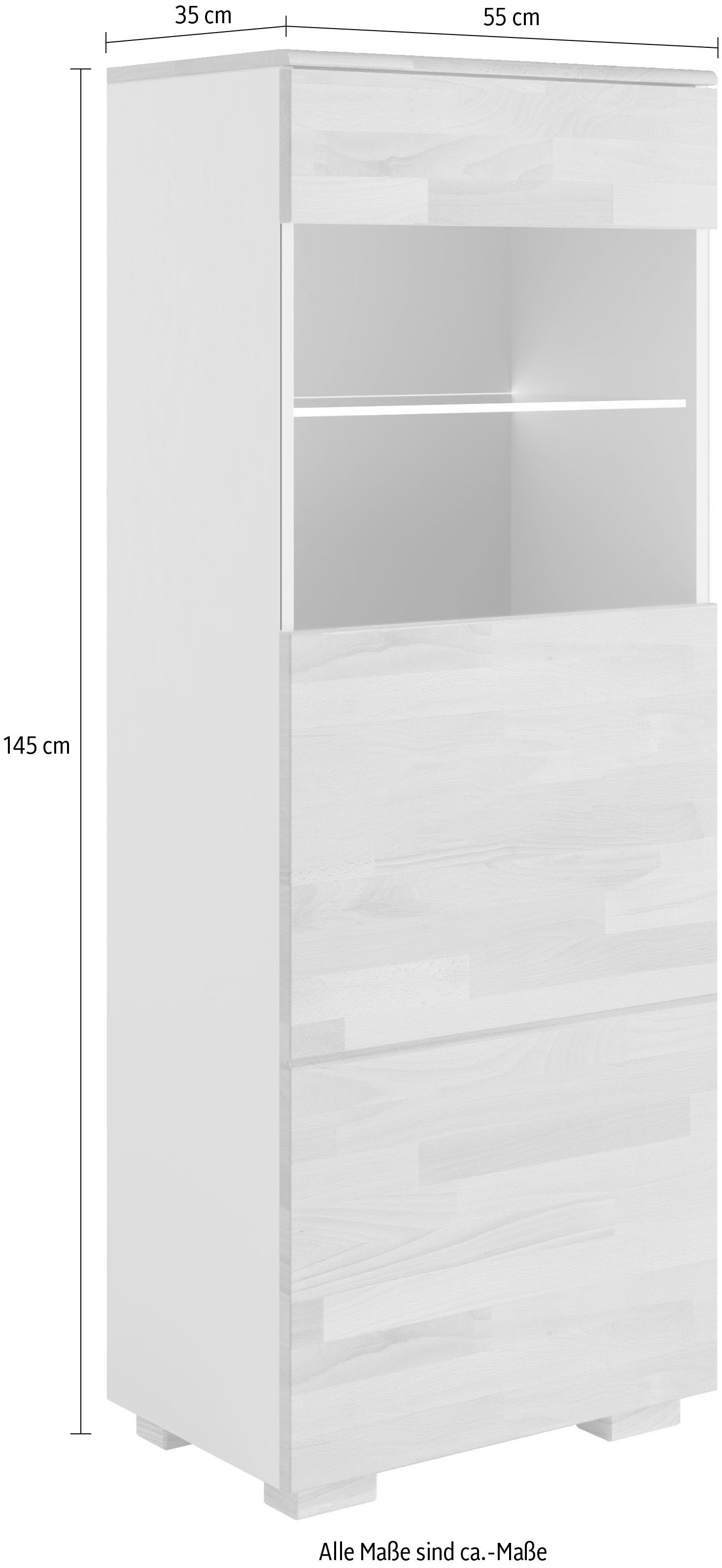 Home affaire Vitrinekast mooie moderne look