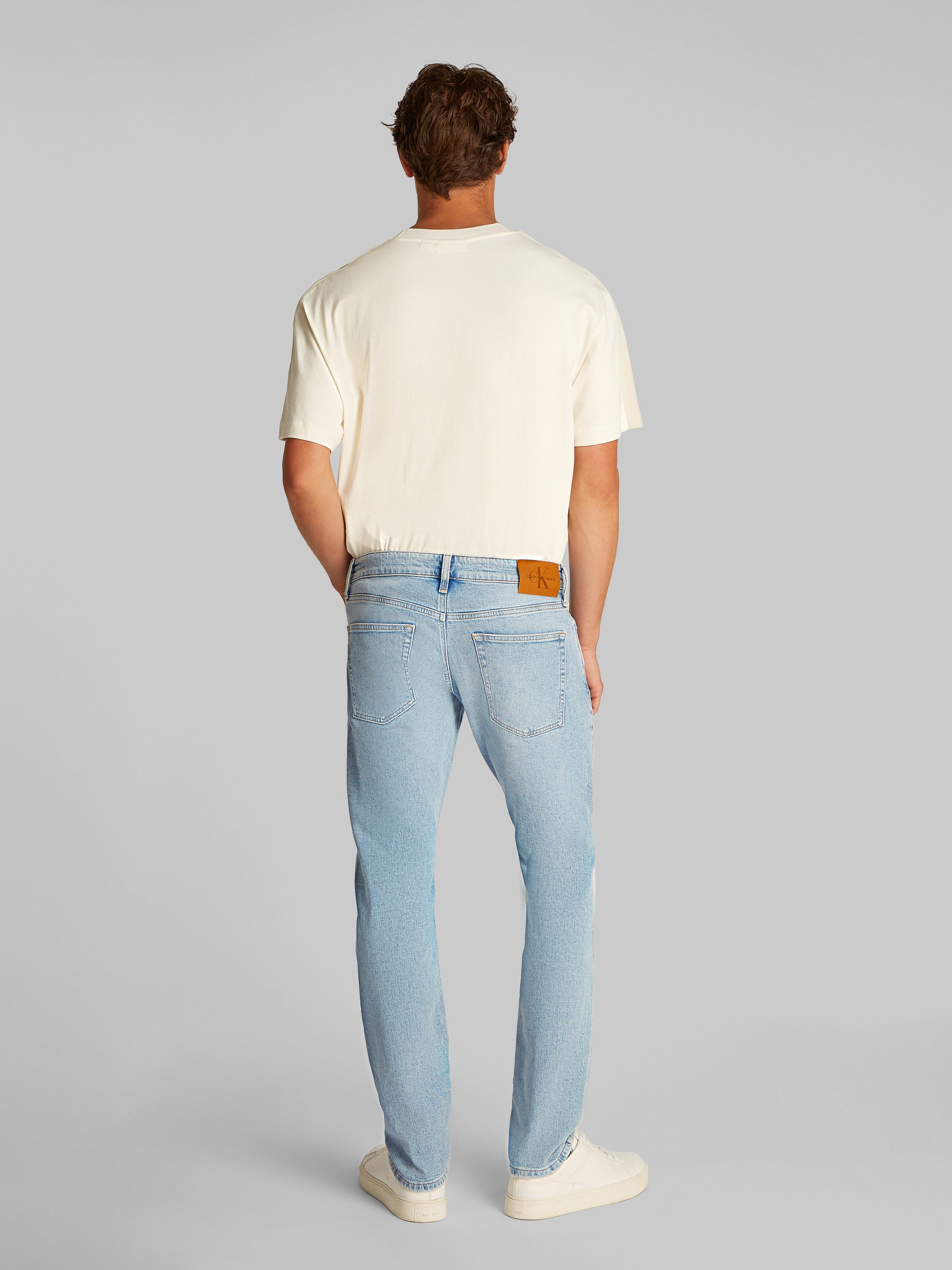 Calvin Klein Slim fit jeans SLIM met wassing