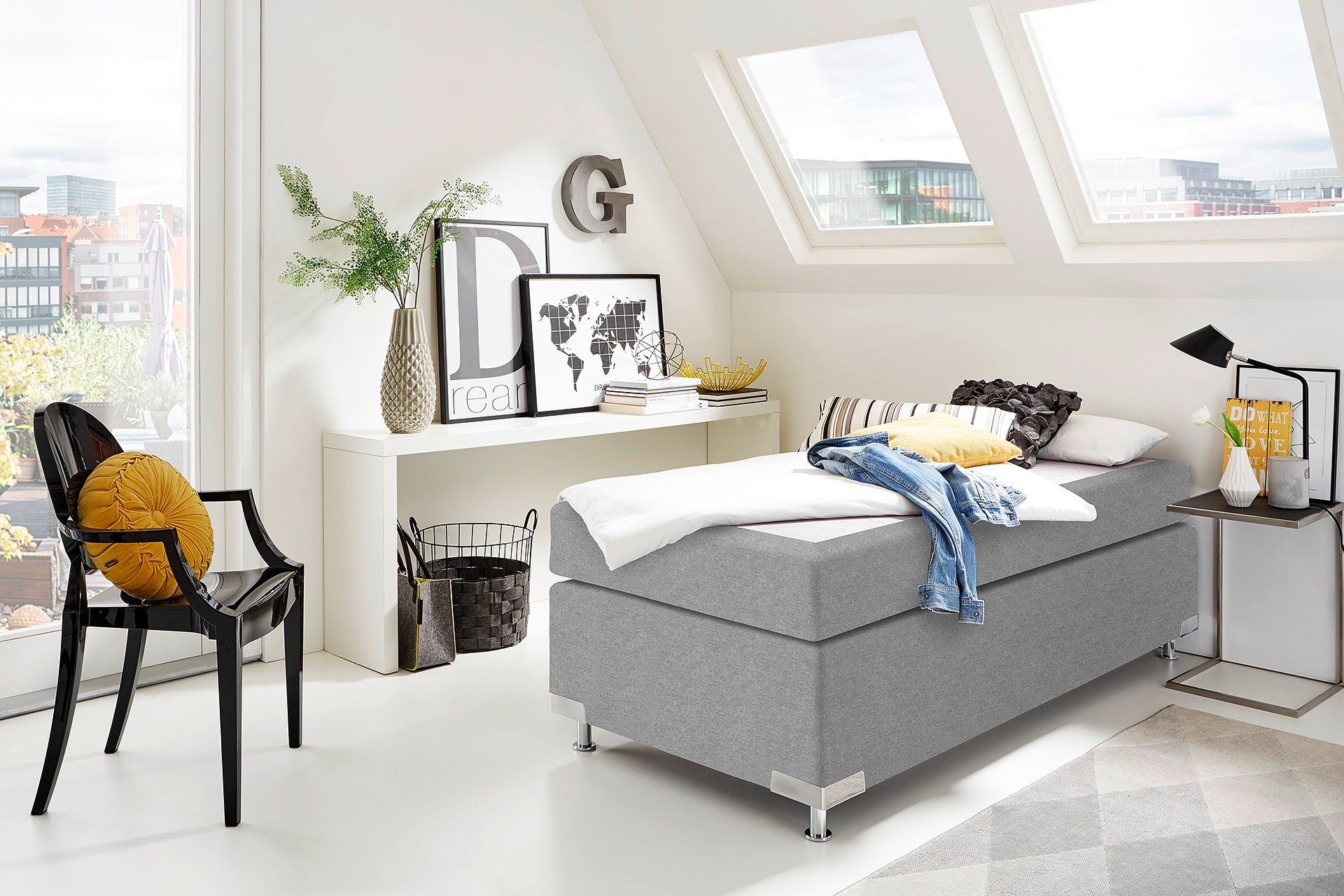 Westfalia Polsterbetten Boxspring Nederland zonder hoofdsteun, vrij plaatsbaar