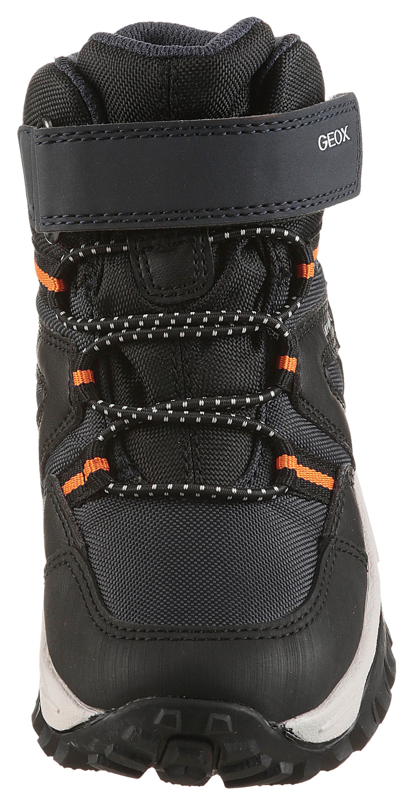 Geox Winterlaarzen J HIMALAYA BOY B ABX Snowboots, klittenbandlaarzen met warmvoering, maatsjabloon om te downloaden