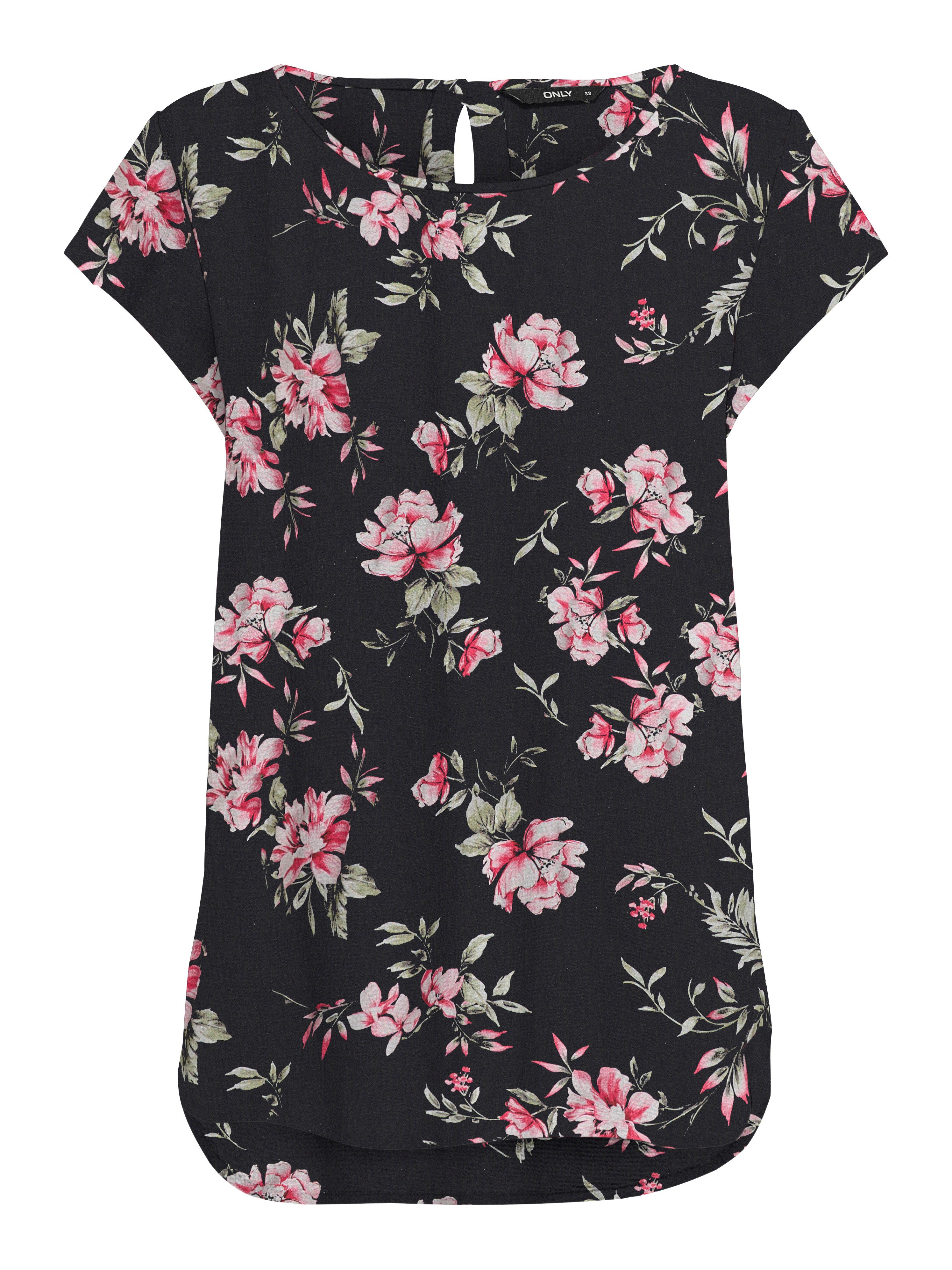 Only Shirtblouse ONLNOVA LIFE S/S TOP AOP PTM